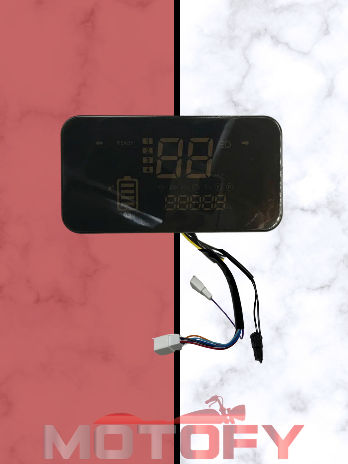3 TEKERLİ E-BİKE ELEKTRİKLİ MOTOSİKLET BİSİKLET KİLOMETRE SAATİ 48-60-72V KÜÇÜK TABLET MODEL 15.5CM