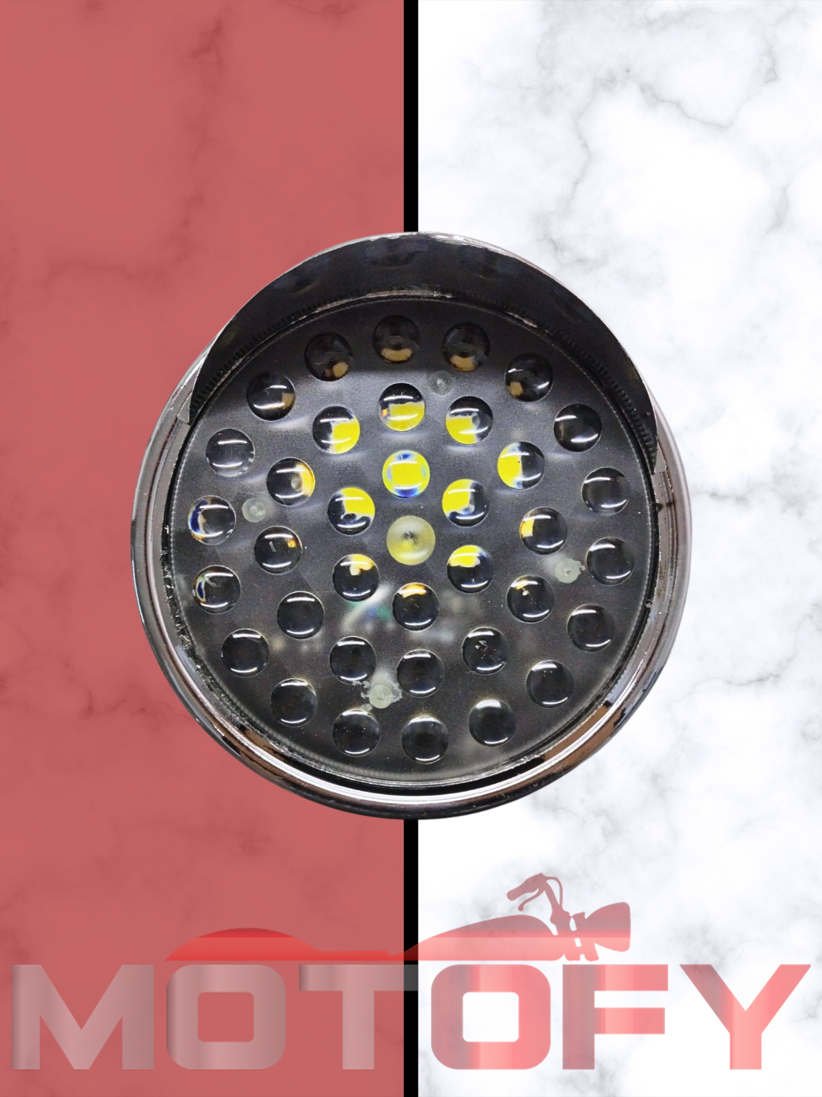 3 Tekerli E-BİKE ELEKTRİKLİ MOTOSİKLET BİSİKLET LED ÖN FAR YUVARLAK