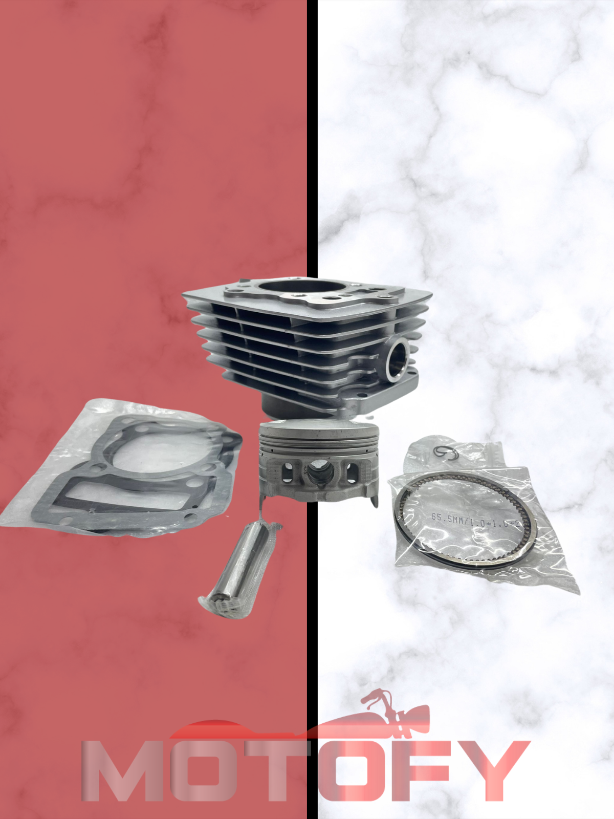 CG KUBA ÇİTA AGK FALCON SİLİNDİR PİSTON SEGMAN 65,5mm 13mm PERNO