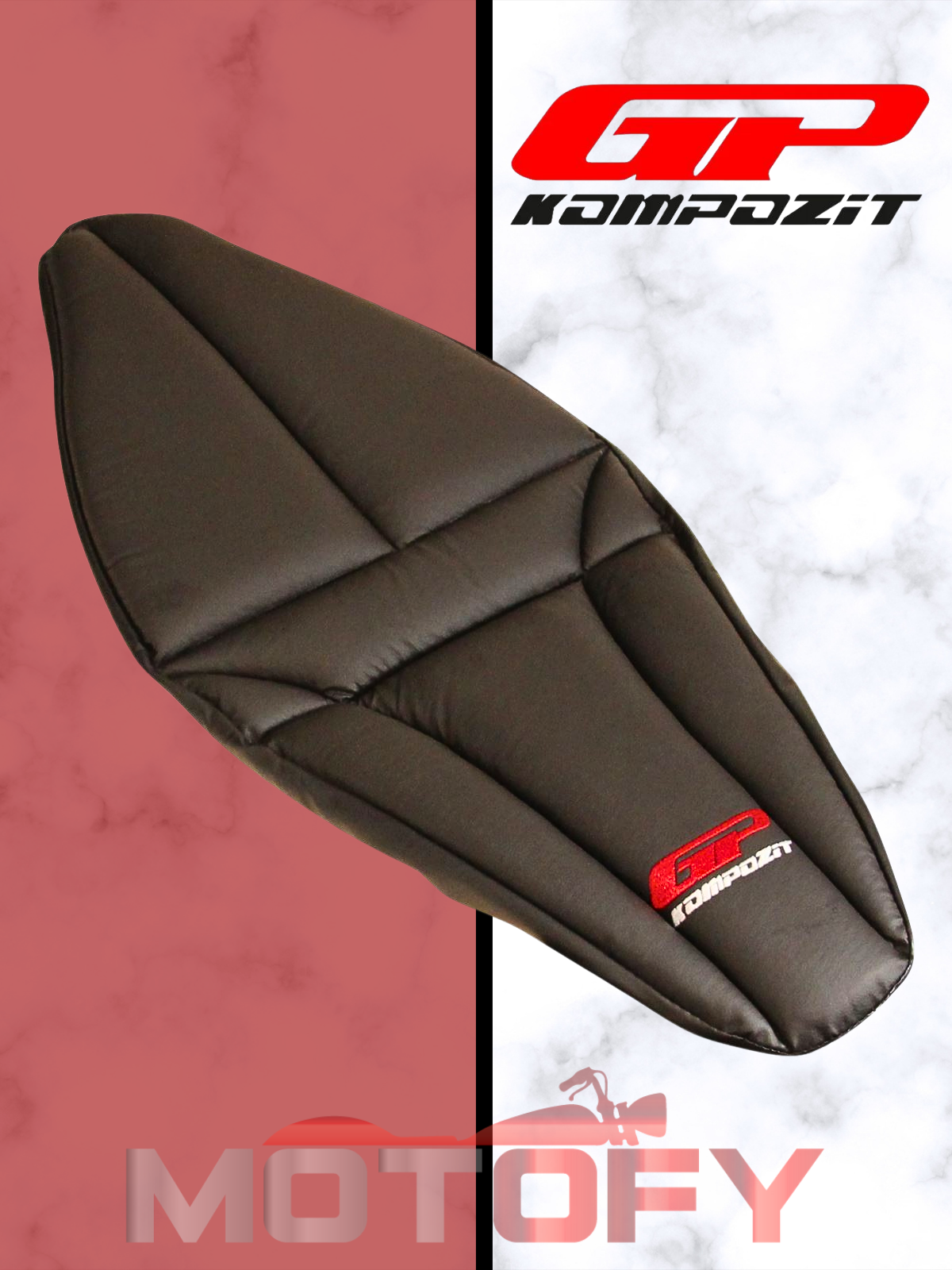 GP Kompozit Honda Dio 2021-2024 Uyumlu Motosiklet Konfor Sele Kılıfı Siyah