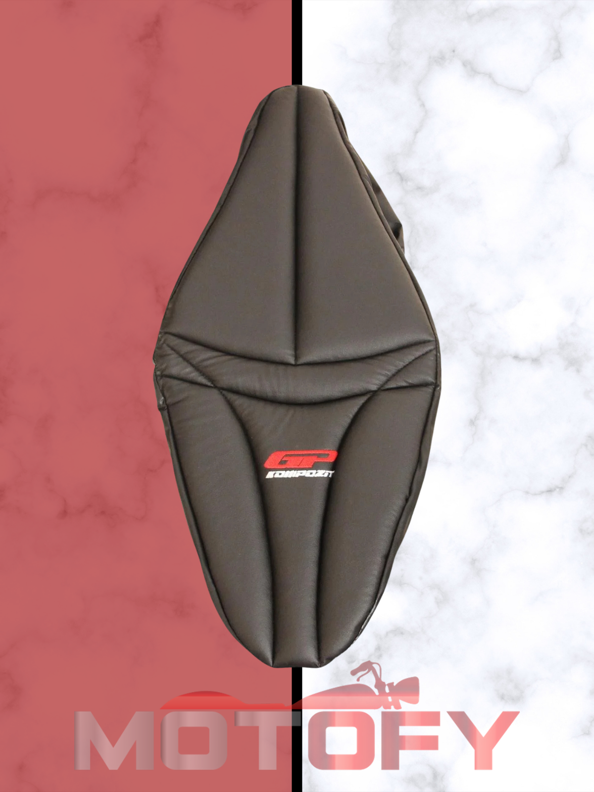 GP Kompozit Yamaha NMAX 125 / 155 2021-2024 Uyumlu Motosiklet Konfor Sele Kılıfı Siyah