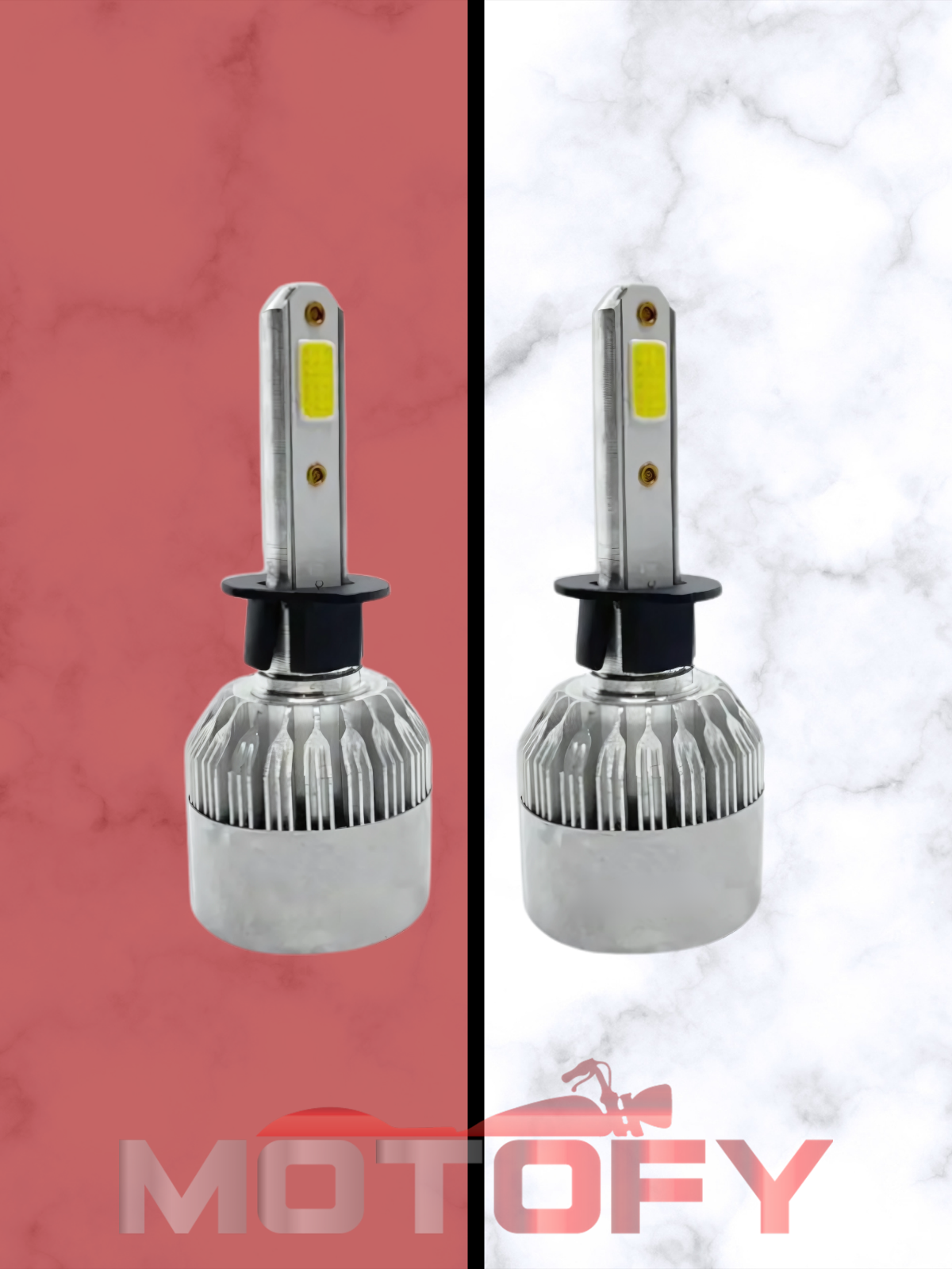 H1 LED FAR AMPÜLÜ TAKIMI 72W 8400 LÜMEN (2 ADET)