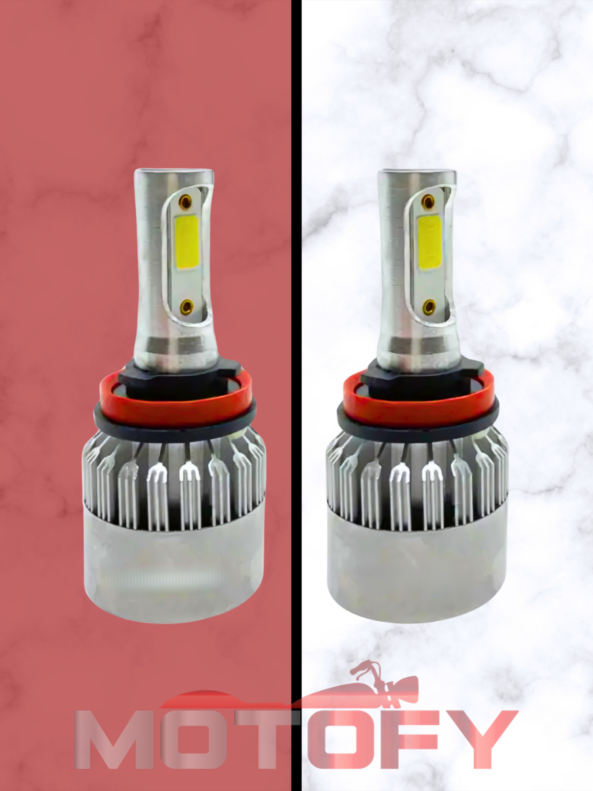 H11 LED FAR AMPÜLÜ TAKIMI BEYAZ 72W 8400 LÜMEN (2 ADET)