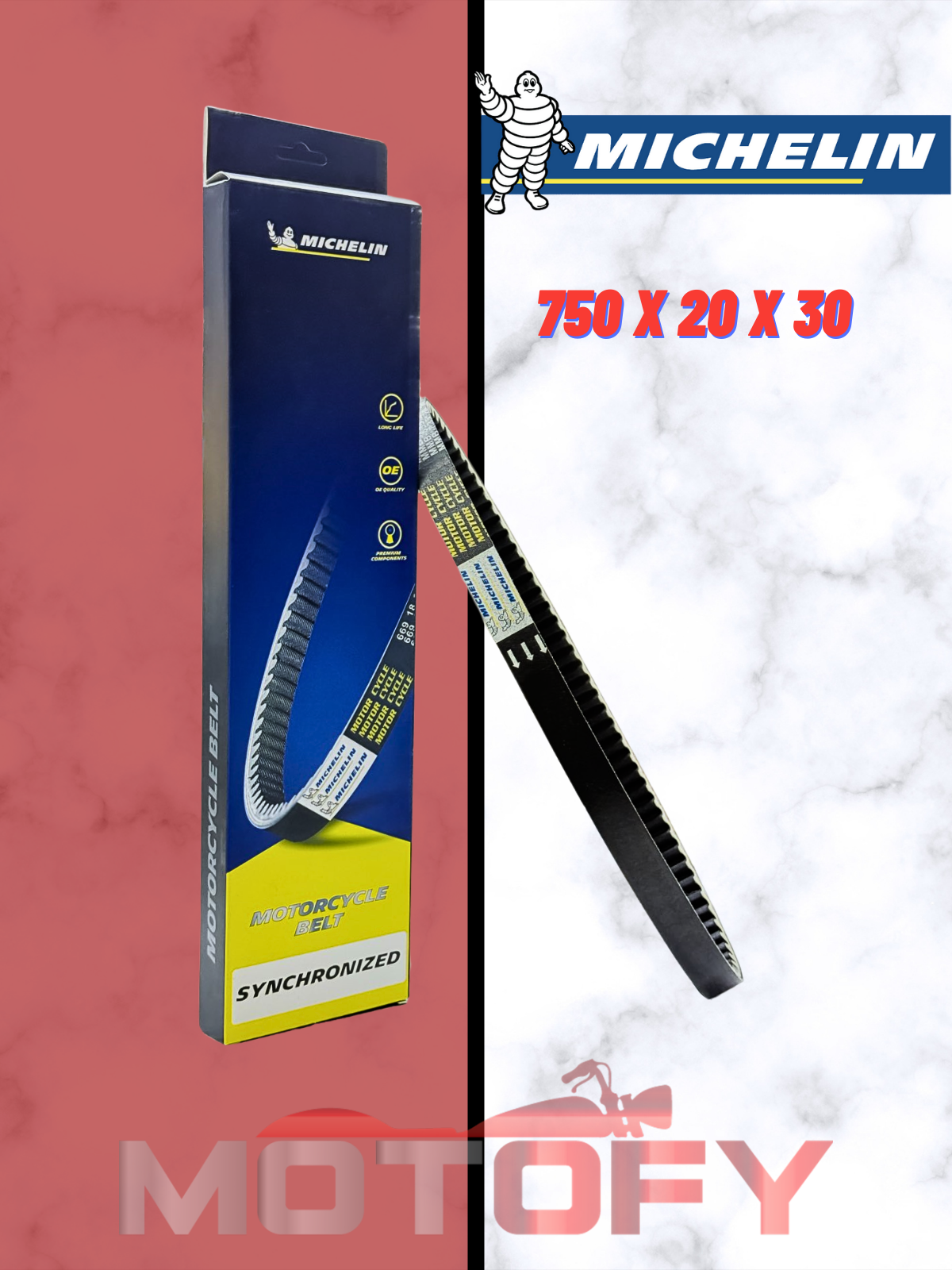HONDA ACTİVA 125 S TAHRİK KAYIŞI MICHELIN 750 x 20 x 30