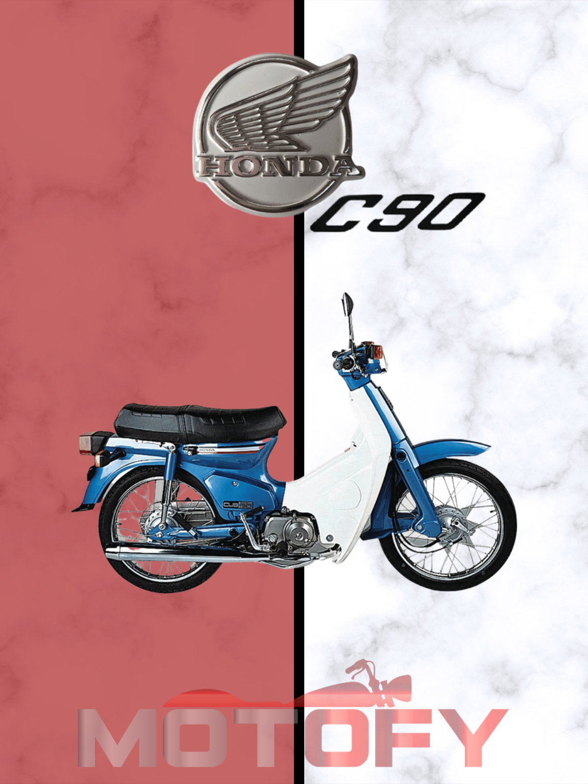 HONDA C 90 EKSOZ BRAKETİ