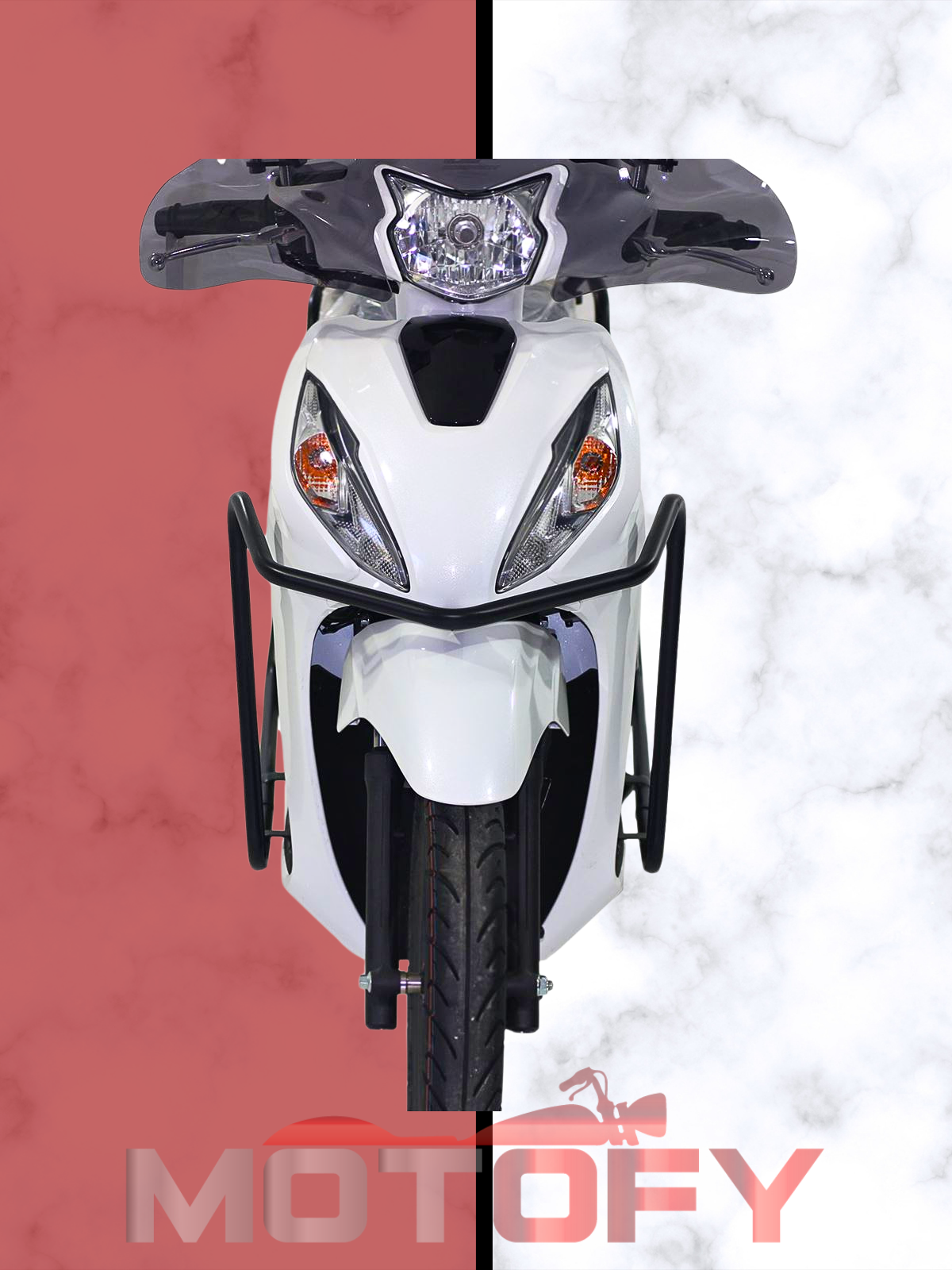 Gp Kompozit Honda Dio 2021-2024 Uyumlu Koruma Demiri Siyah