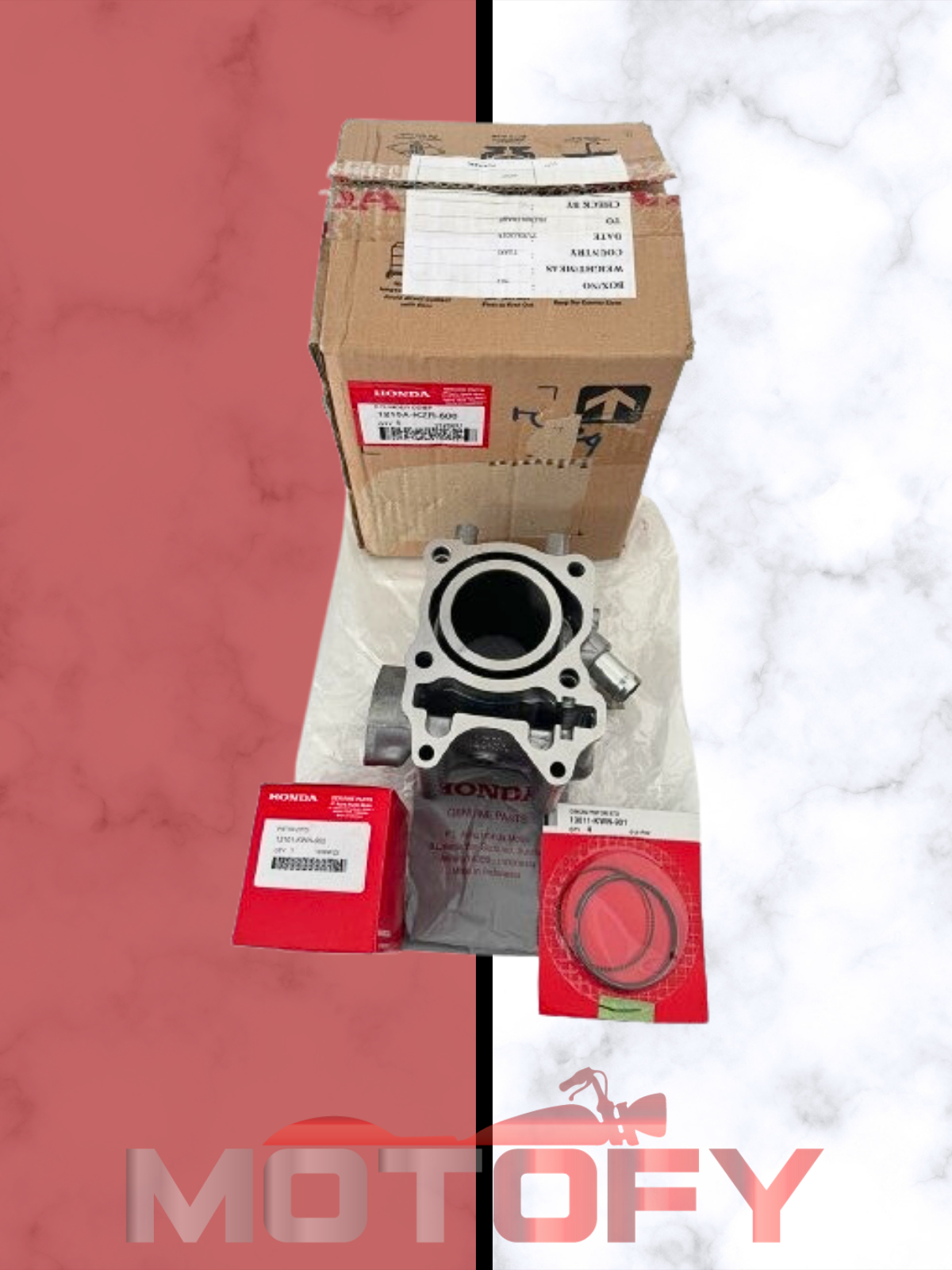 HONDA PCX 125 2014 - 2020 SİLİNDİR PİSTON SEGMAN SET ORİJİNAL - 1210A-KZR-600
