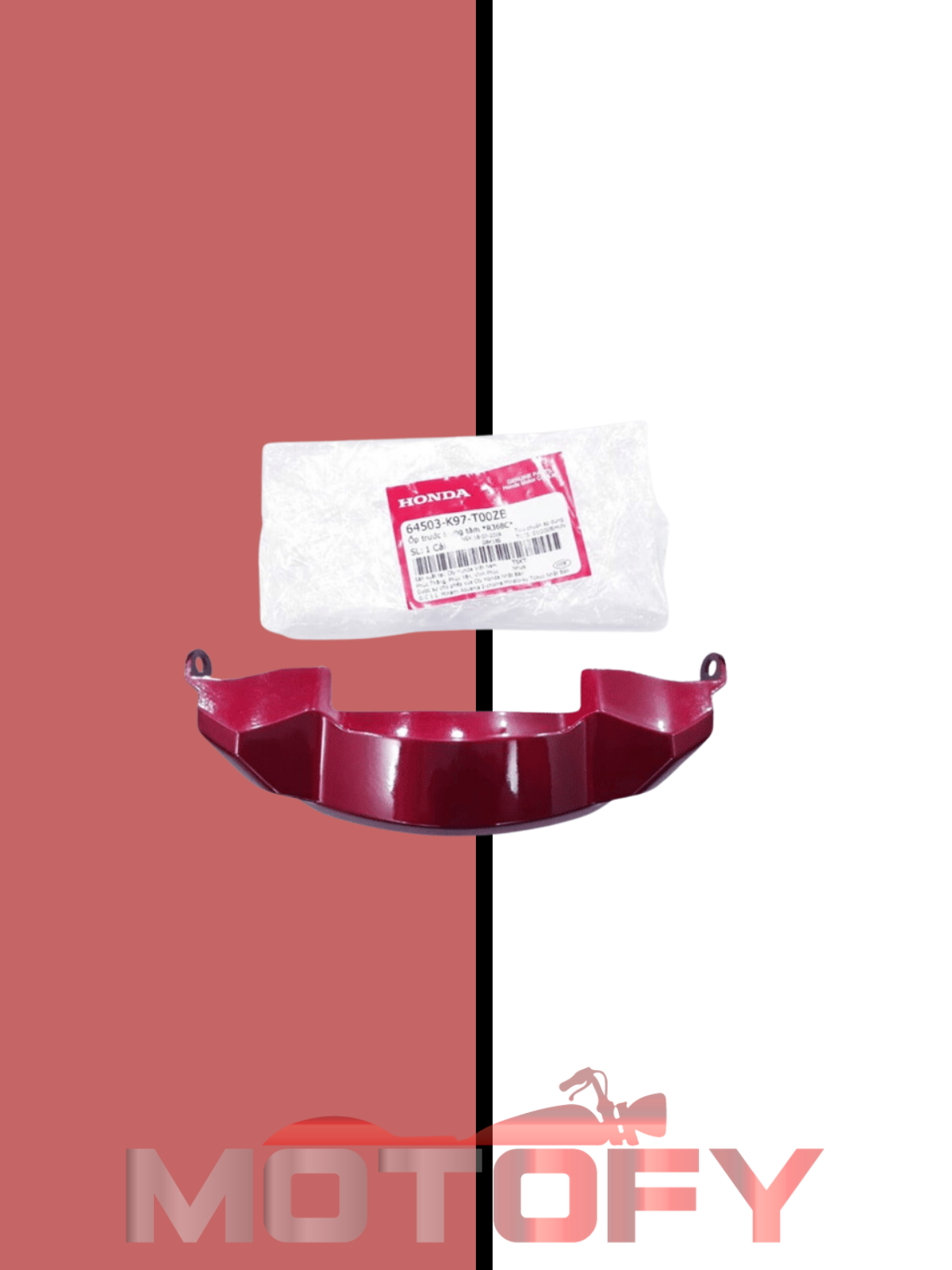 HONDA PCX 125 2018-2020 ÖN GRENAJ ORTA BİRLEŞTİRİCİ PARÇA BORDO ORİJİNAL -64503-K97-T00-ZB-