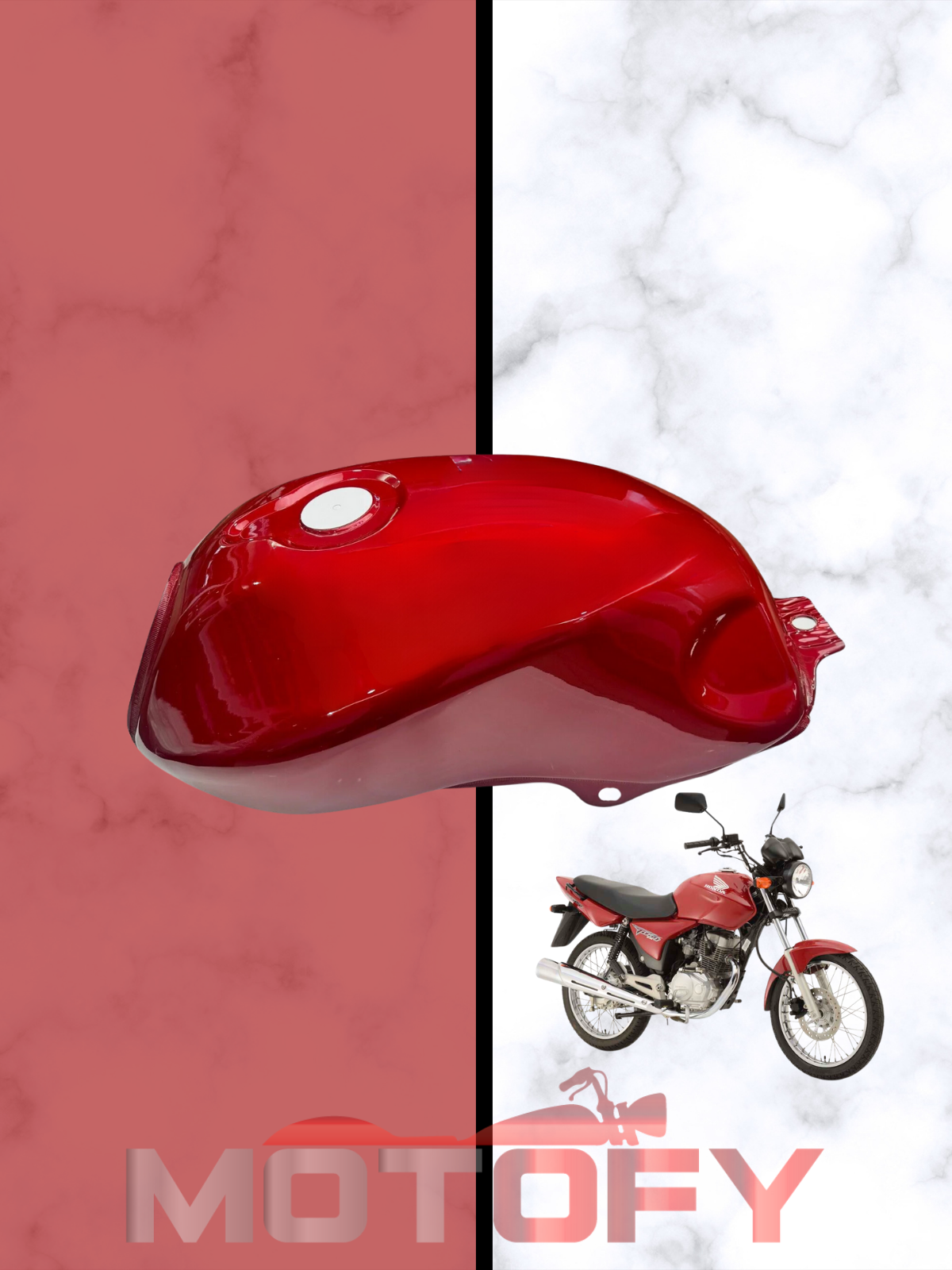 HONDA TİTAN ES YAKIT DEPOSU KIRMIZI