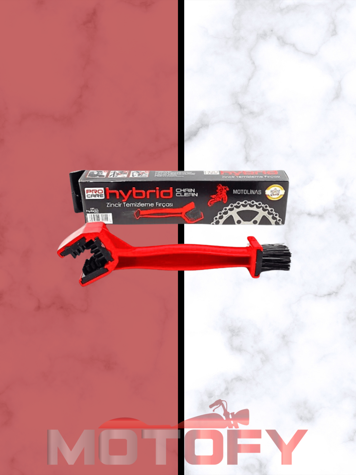 Hybrid Hybrid Zincir Temizlik ve Bakım Fırçası