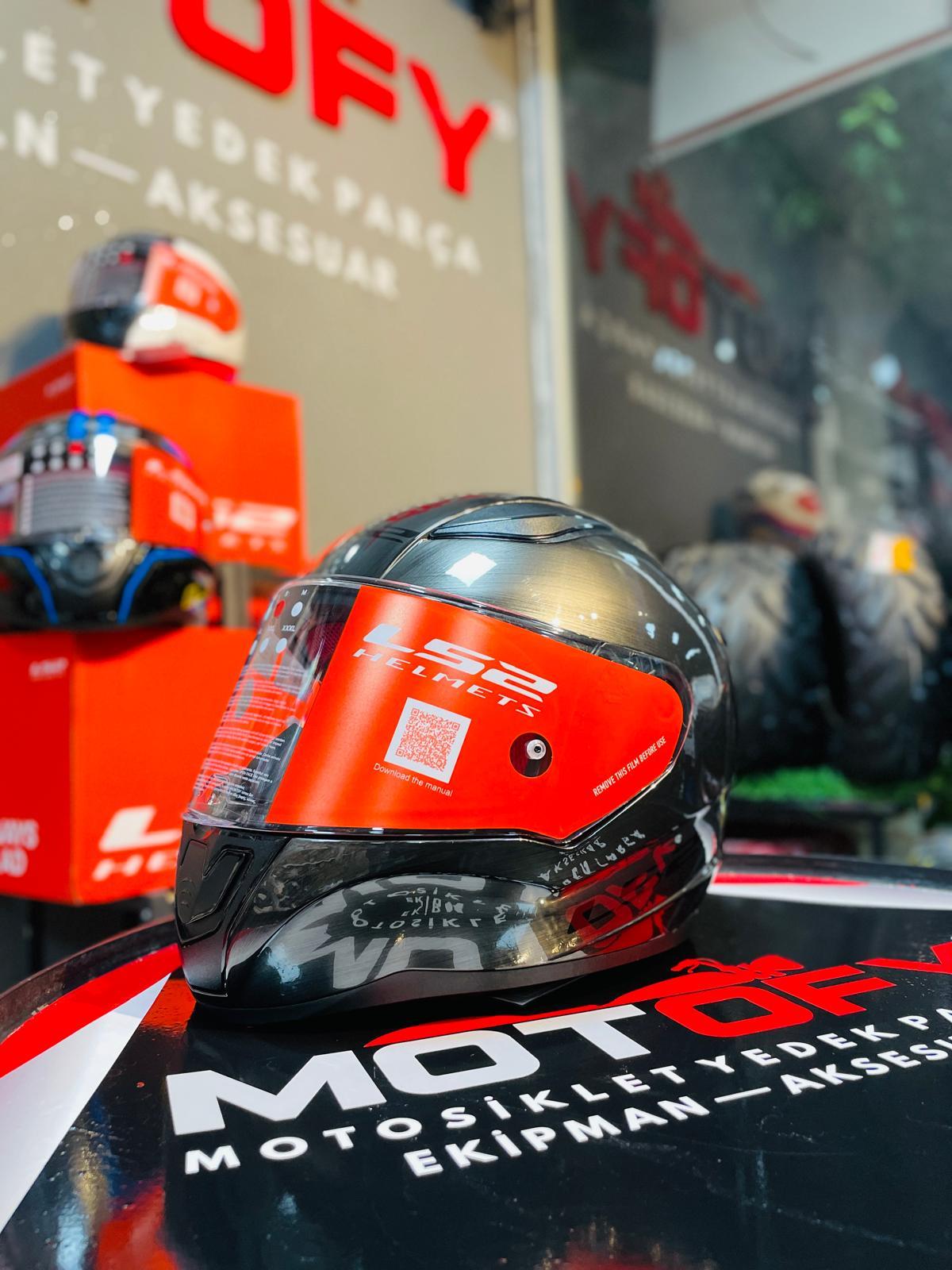 LS2 RAPİD JEANS SERİSİ MOTOSİKLET KASKI SMALL