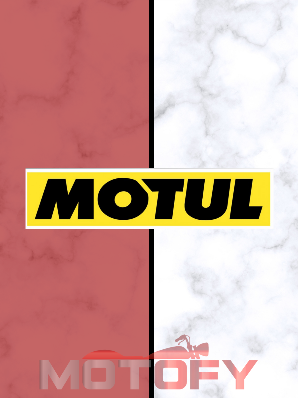 MOTUL TEKLİ SARI ETİKET - STİCKER 16x4cm