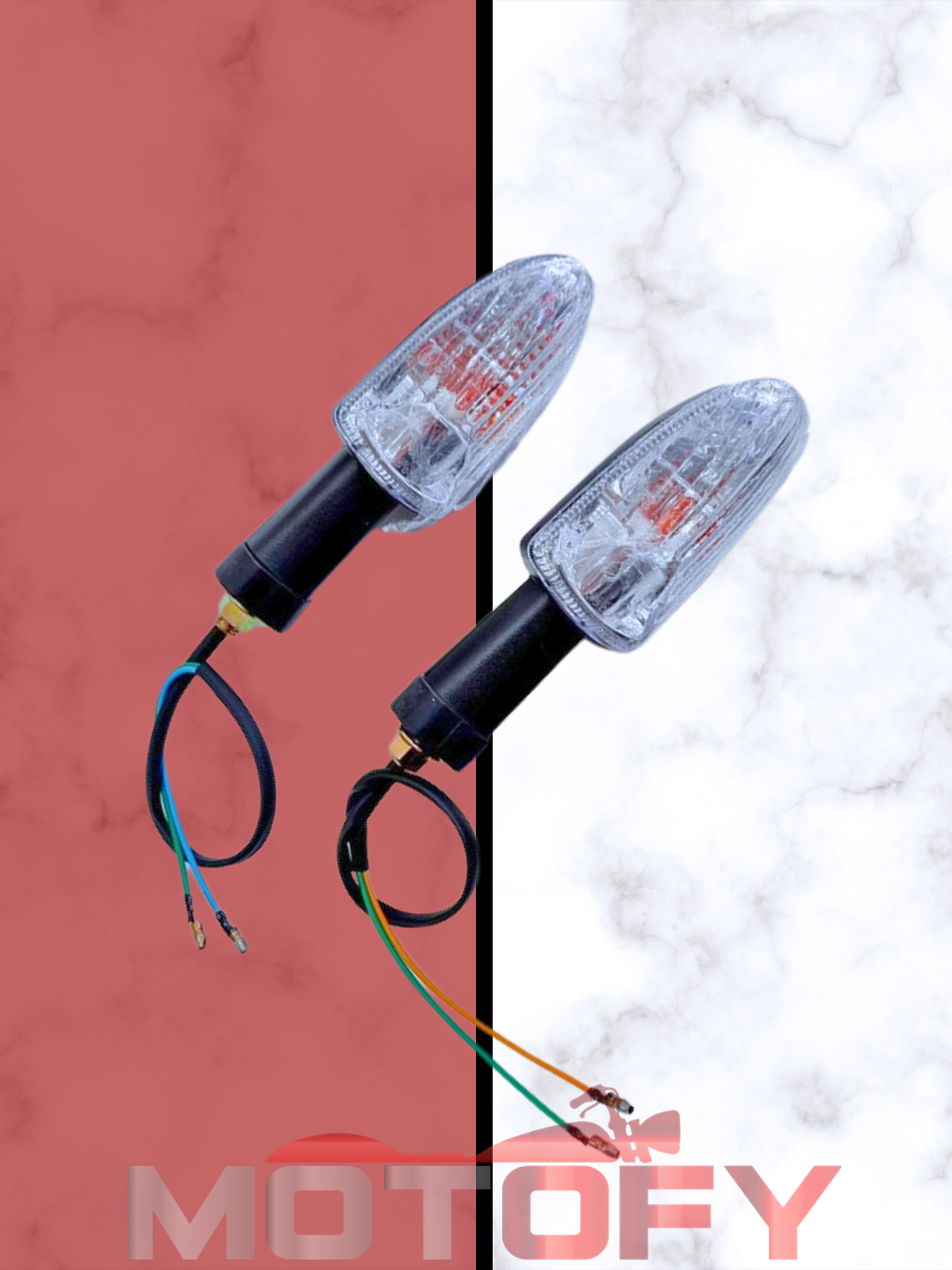 TVS APACHE RTR 150 - 180 SİNYAL TAKIMI SAĞ SOL (2 ADET) - E BELGELİ