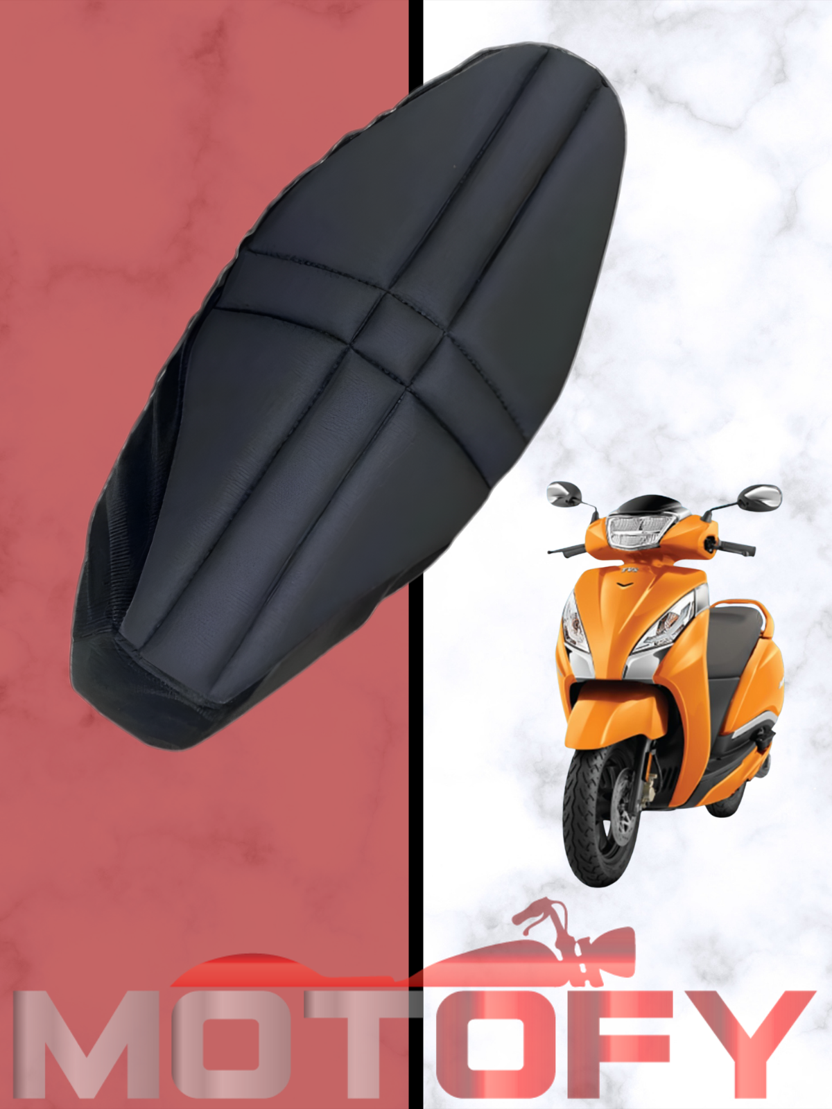 TVS JUPİTER 110 / 125 UYUMLU MOTOSİKLET KONFOR SELE VİSCO SÜNGER