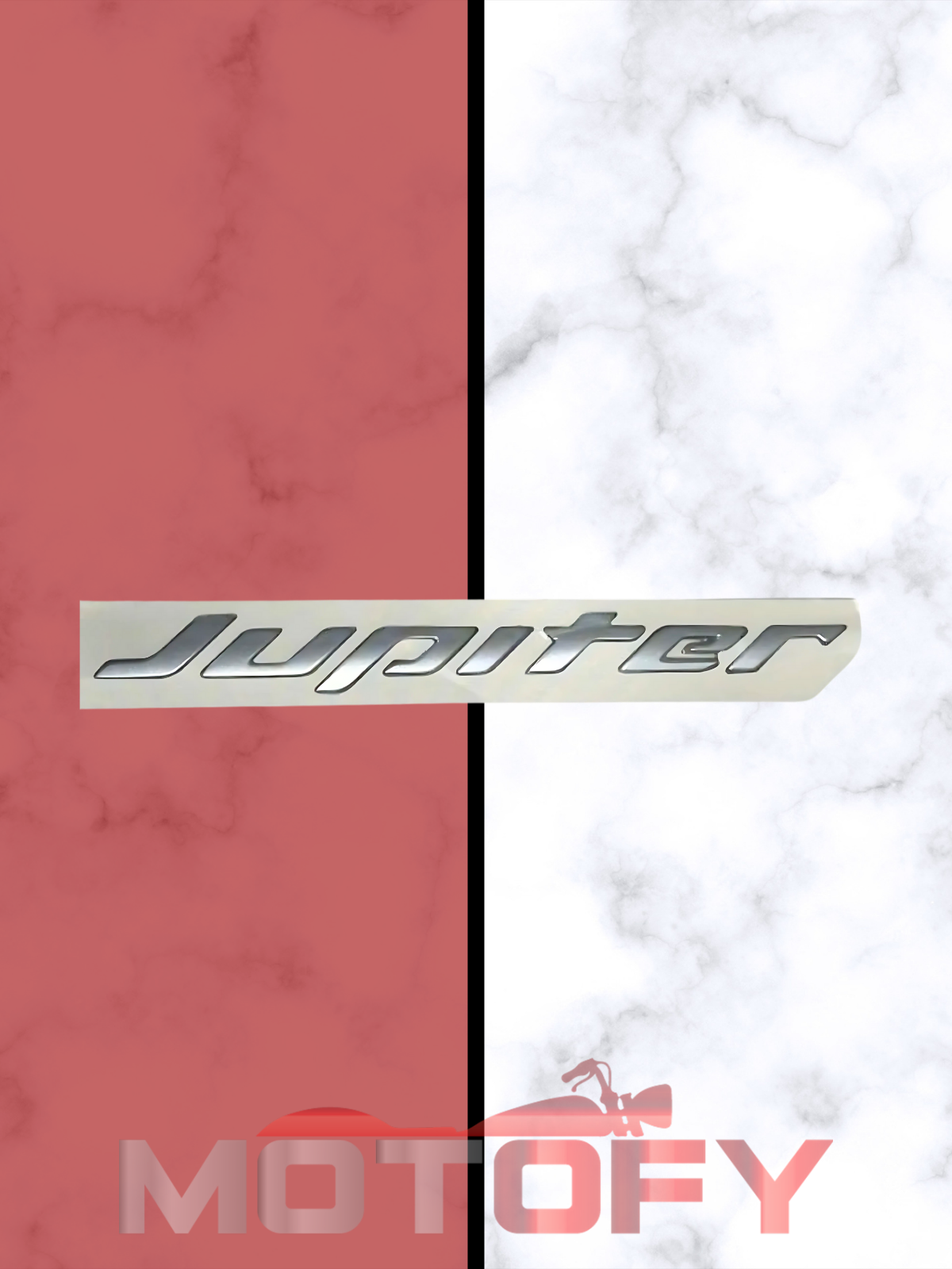 TVS JUPİTER 125 - 110 SELE ALTI YAN JUPİTER LOGO ORİJİNAL 1 ADET