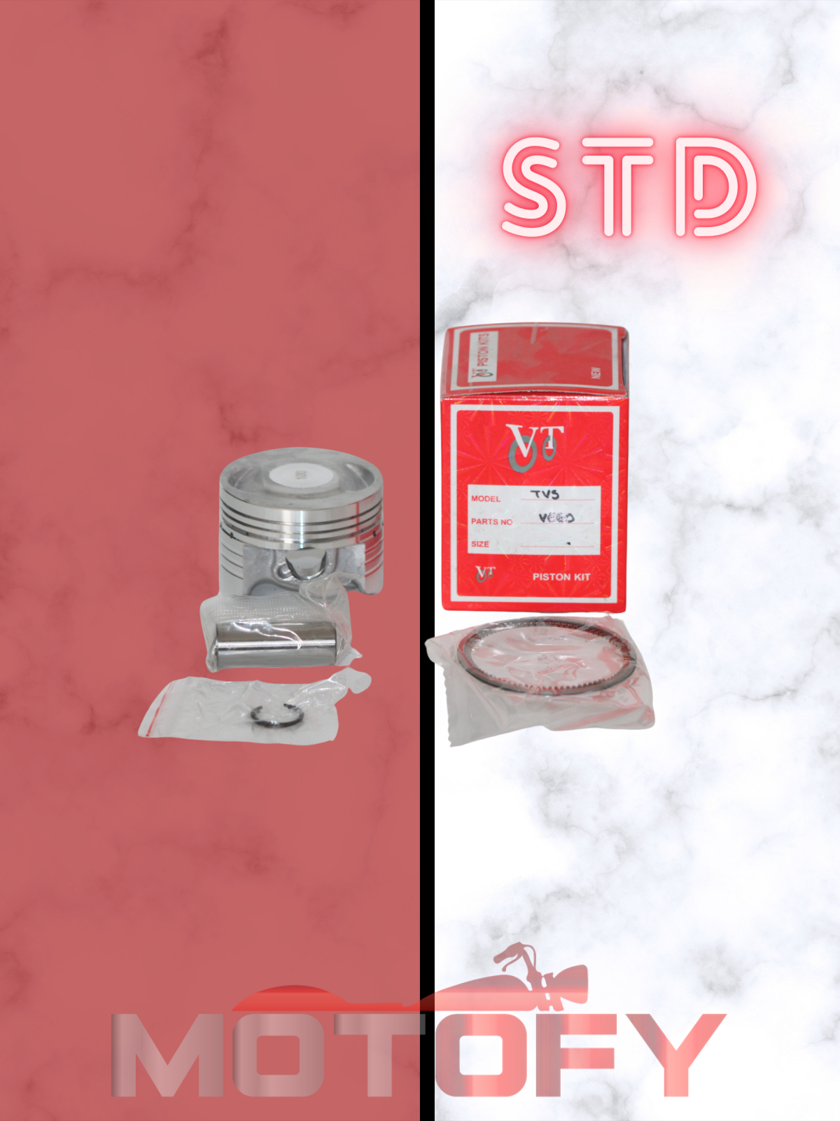 TVS WEGO PİSTON SEGMAN STD VT