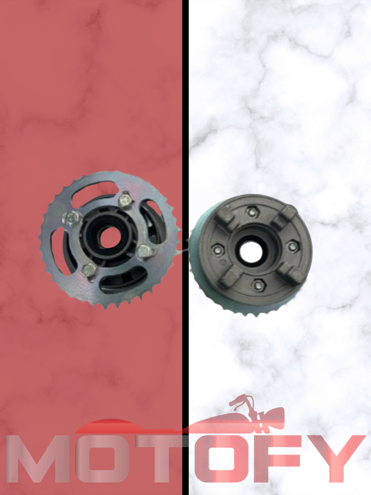 YAMAHA CRYPTON ARKA DİŞLİ FLANŞI KOMPLE DİŞLİLİ OEM