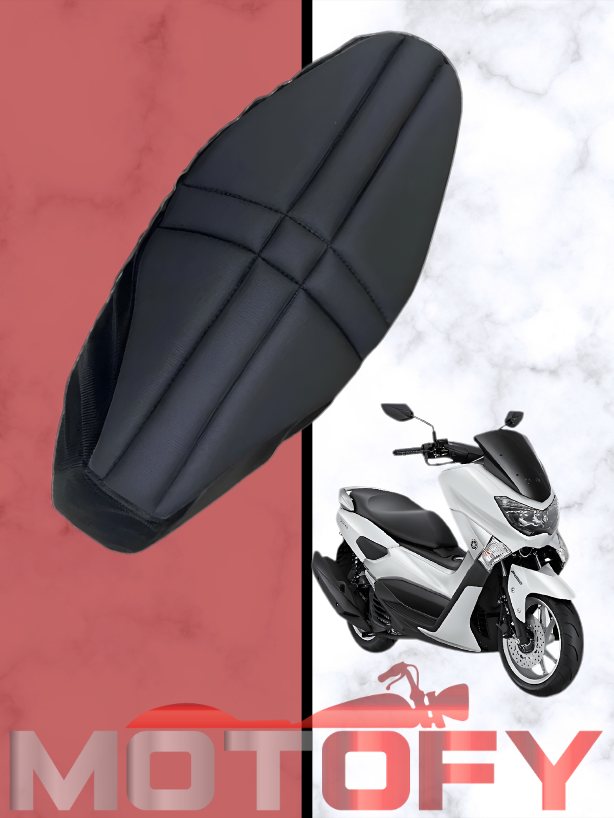 YAMAHA NMAX 125 / 155 2014-2025 UYUMLU MOTOSİKLET KONFOR SELE