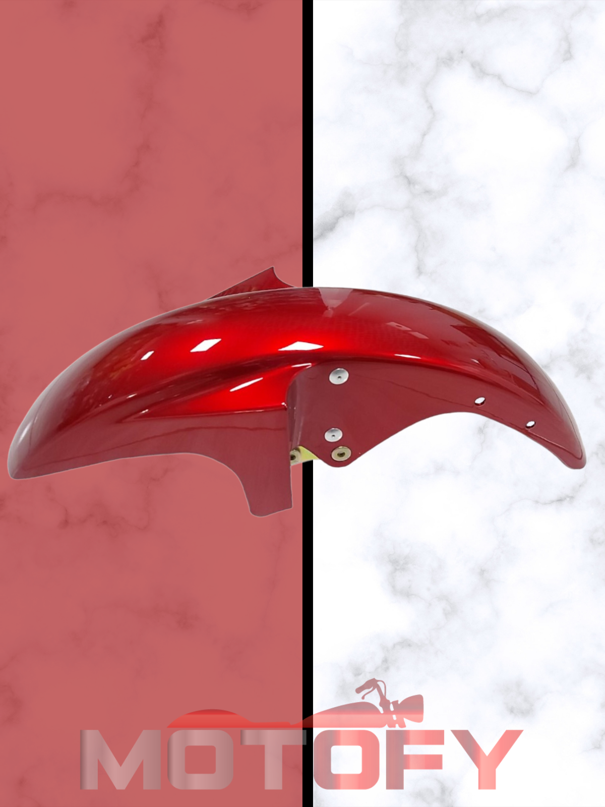 YAMAHA YBR 125 ÖN ÇAMURLUK BORDO