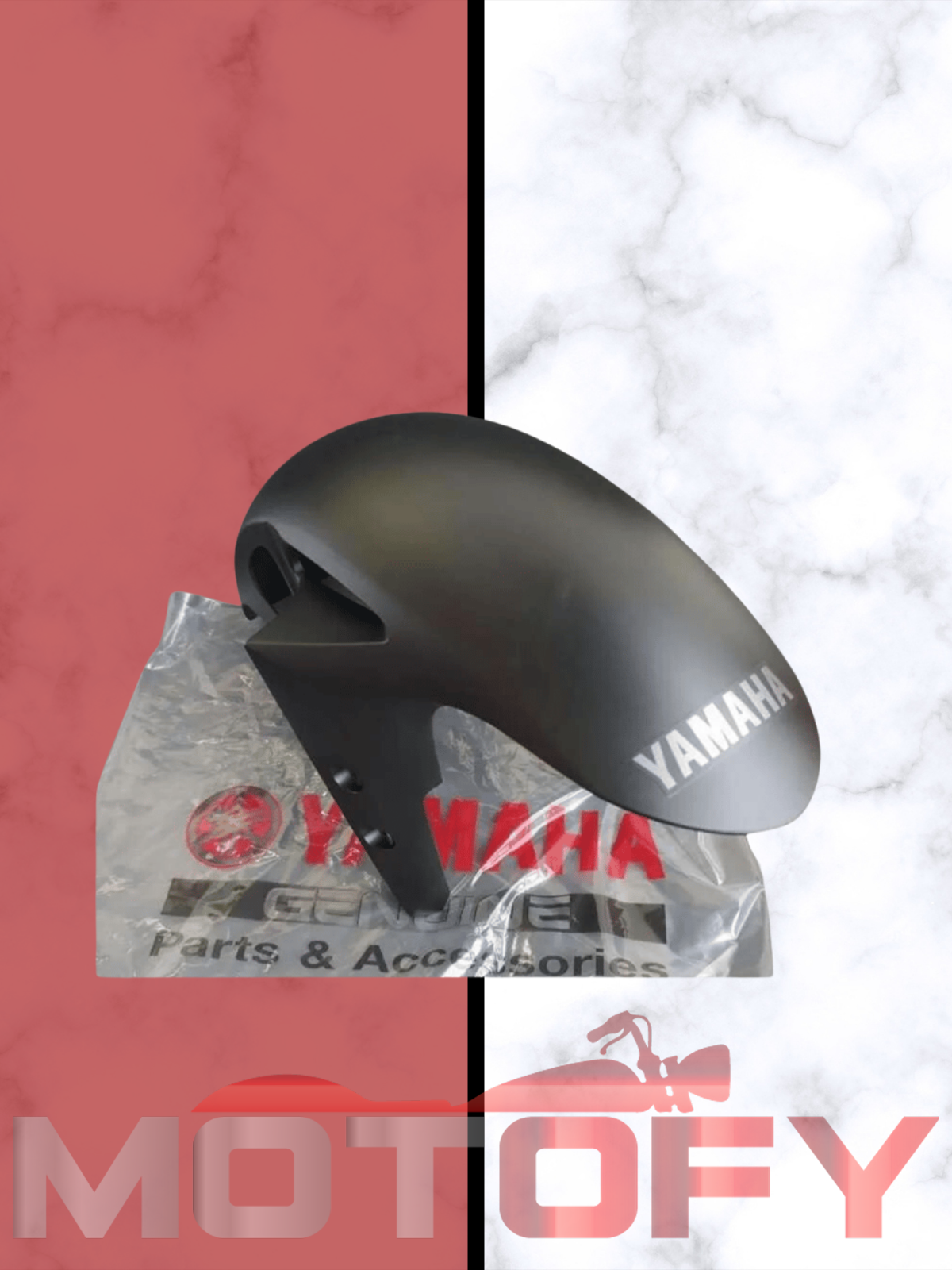 YAMAHA YZF R25 ÇAMURLUK ÖN MAT SİYAH 2021 ORİJİNAL - BS7-XF151-20-P9