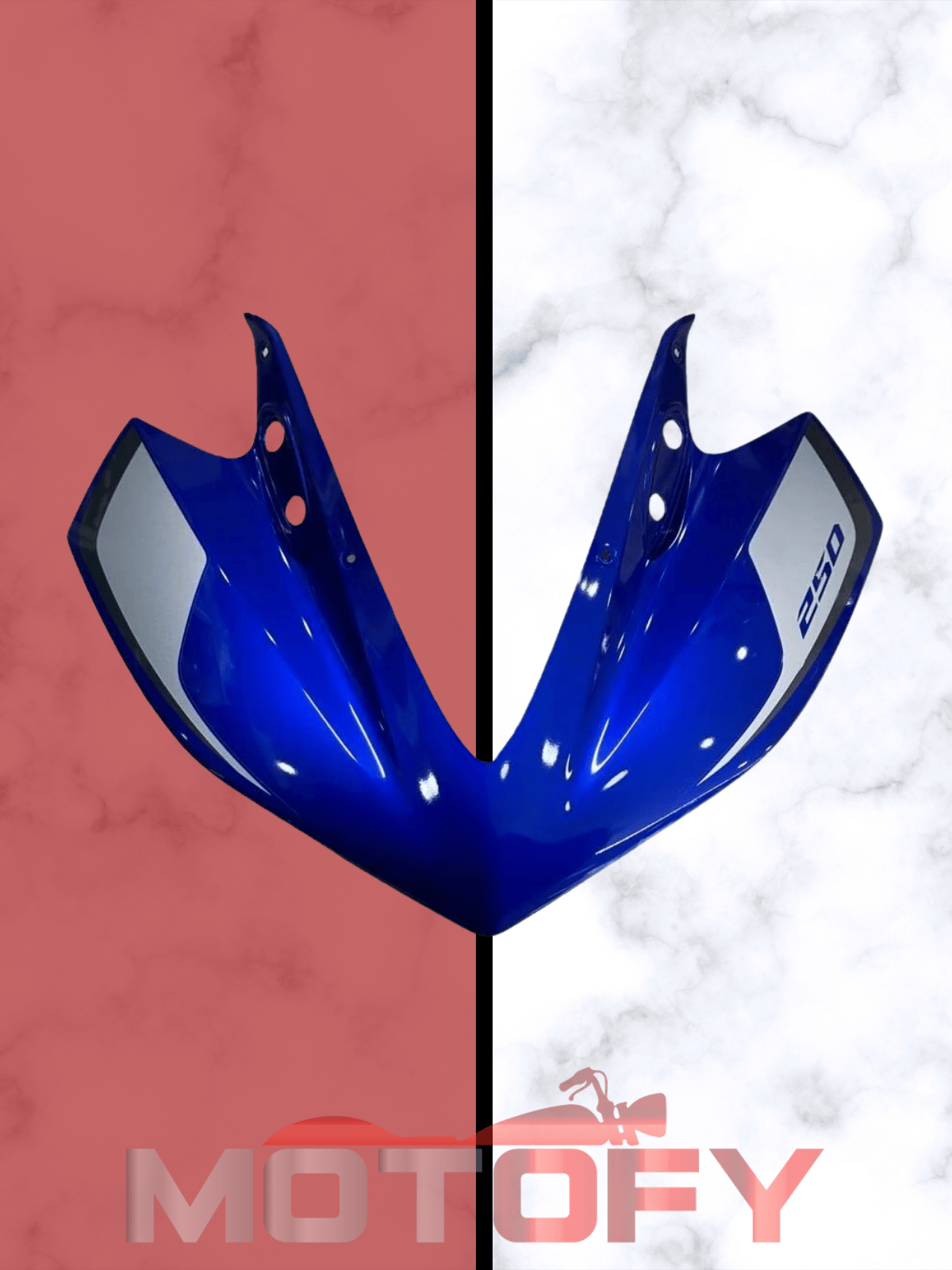 YAMAHA YZF R25 KAFA GRENAJI MAVİ (2017) ORİJİNAL - 1WD-XF83F-80-P1 