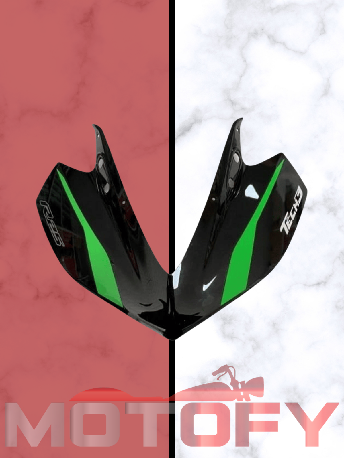YAMAHA YZF R25 KAFA GRENAJI SİYAH ORİJİNAL - 1WD-XF83F-20-P0-