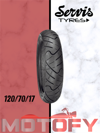 SERVİS TYRES 120/70-17 6 KAT TOPGEAR MOTOSİKLET LASTİĞİ