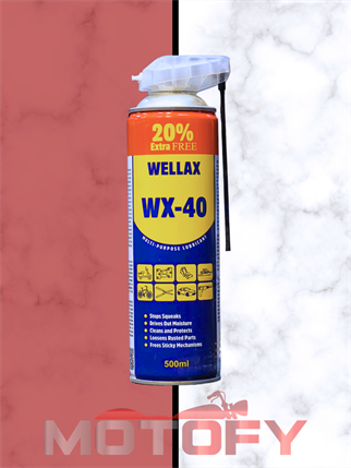 WX-40 KORUYUCU YAĞLAYICI VE PAS SÖKÜCÜ ÇOK AMAÇLI SPREY 500 ml
