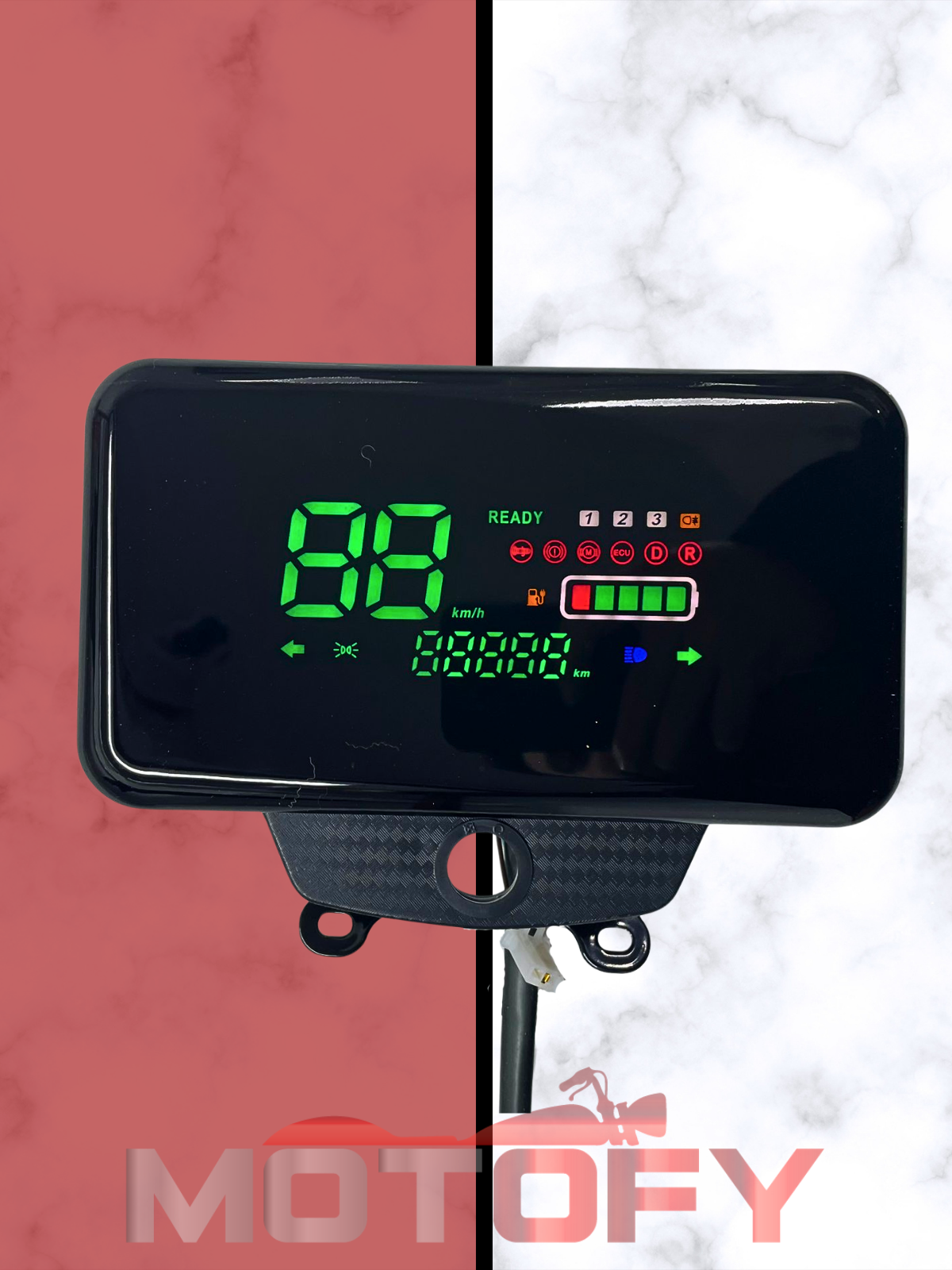 3 Tekerli E-BİKE ELEKTRİKLİ MOTOSİKLET BİSİKLET TABLET MODEL KİLOMETRE SAATİ LCD