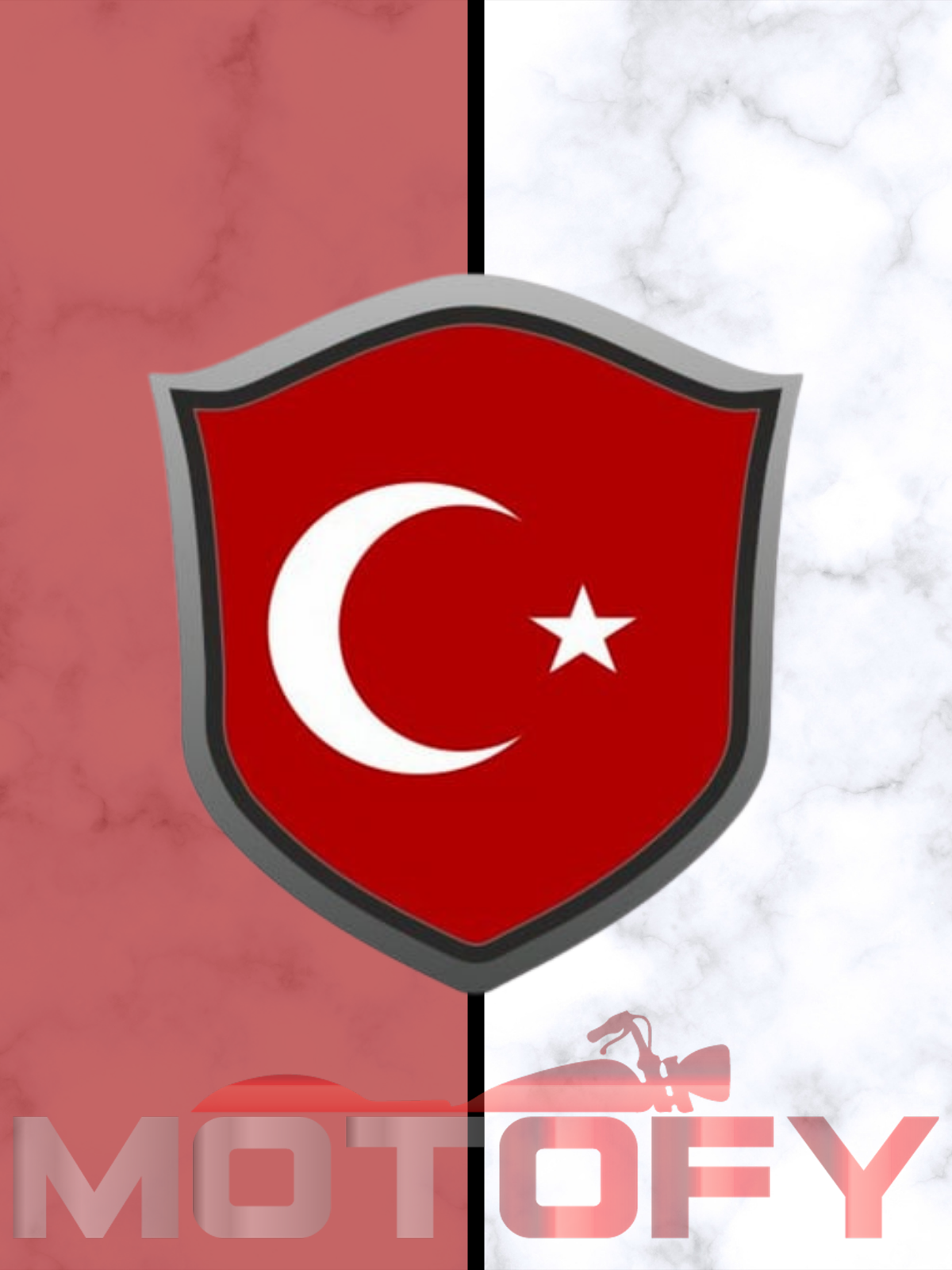 AYYILDIZ BAYRAK ROZET 7cm STİCKER ETİKET