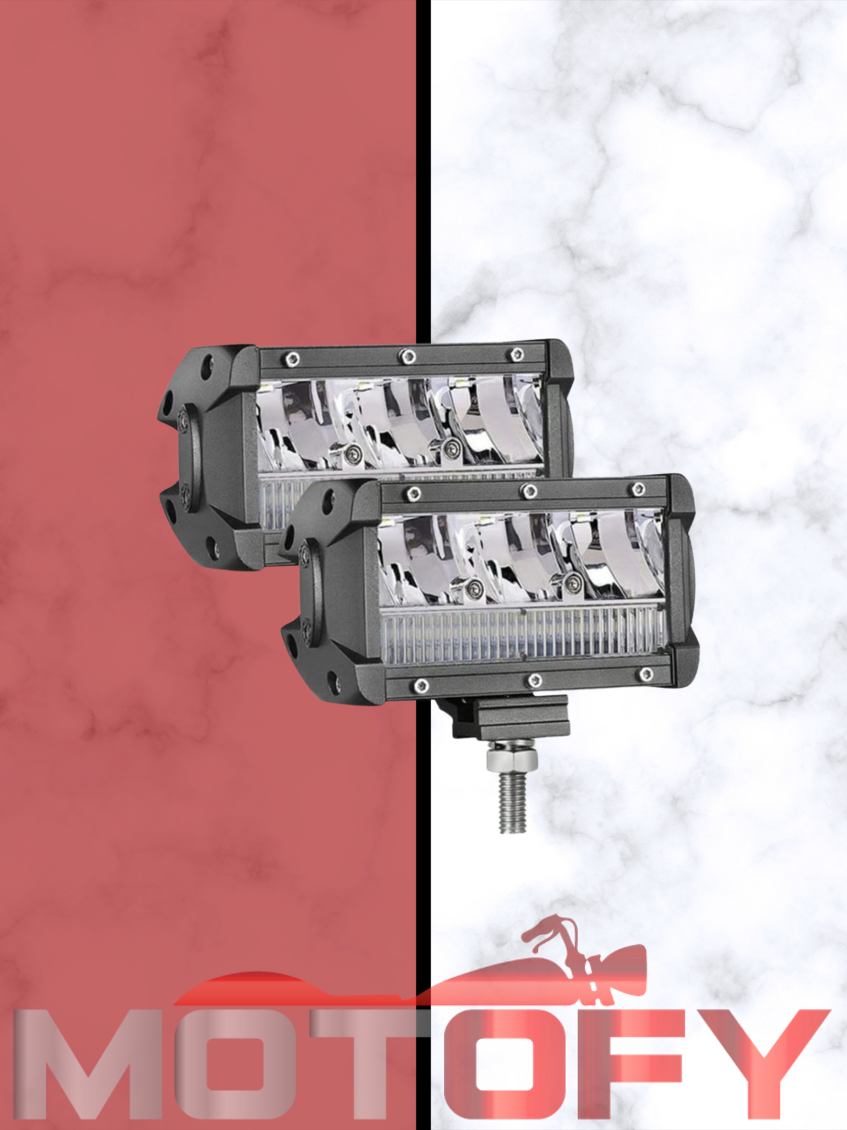 BUFALO 65W UZUN KISA MODLU OFF ROAD SİS FARI TAKIMI 6500 LM X2 TOPLAM 13000 LM