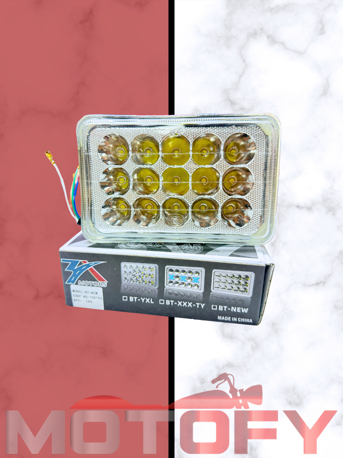CG KUBA ÇİTA AGK FALCON MODİFİYE LED FAR ATOMU 15 LEDLİ