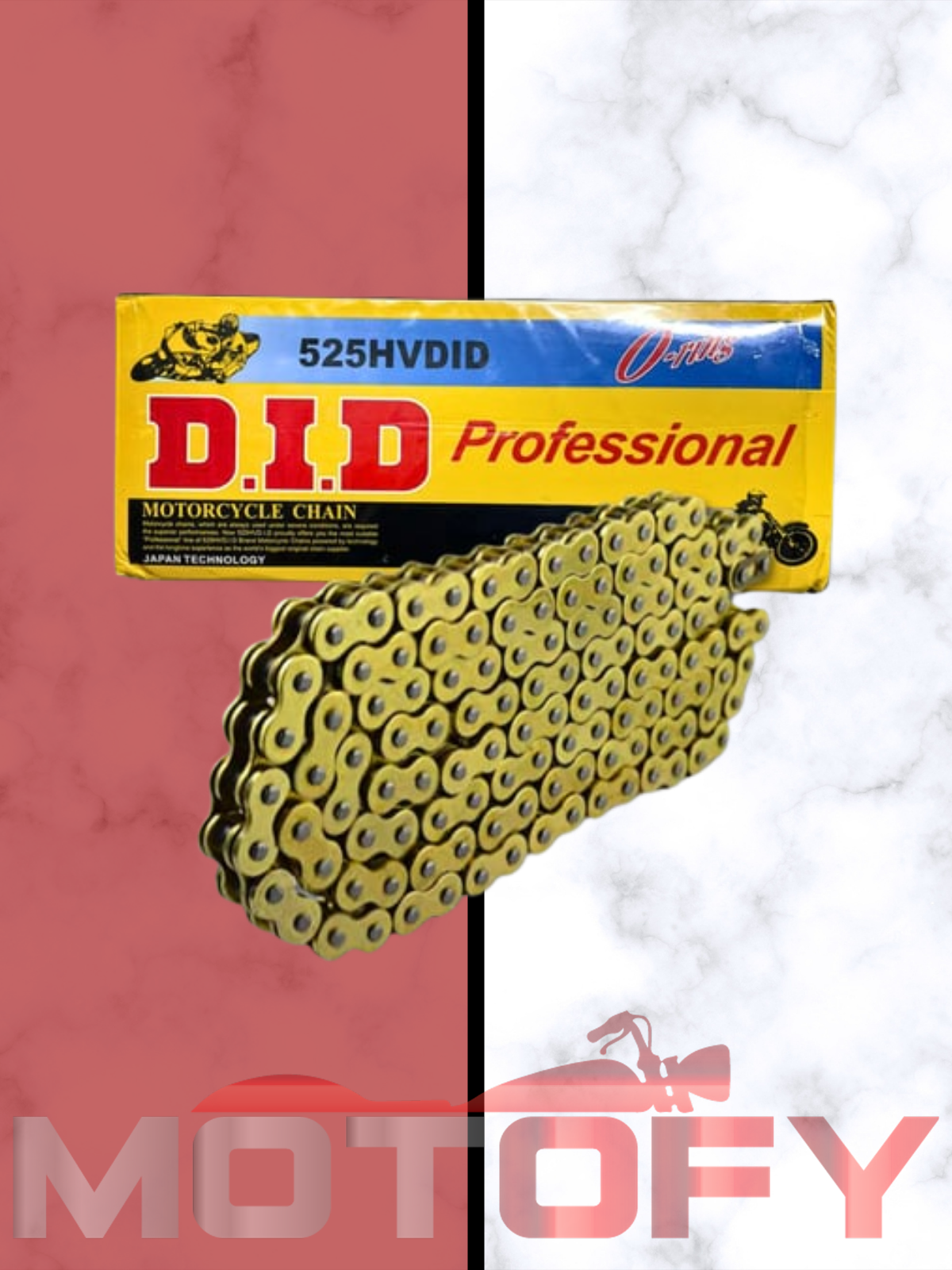 DID 525H - 120L ORİNGLİ GOLD ZİNCİR