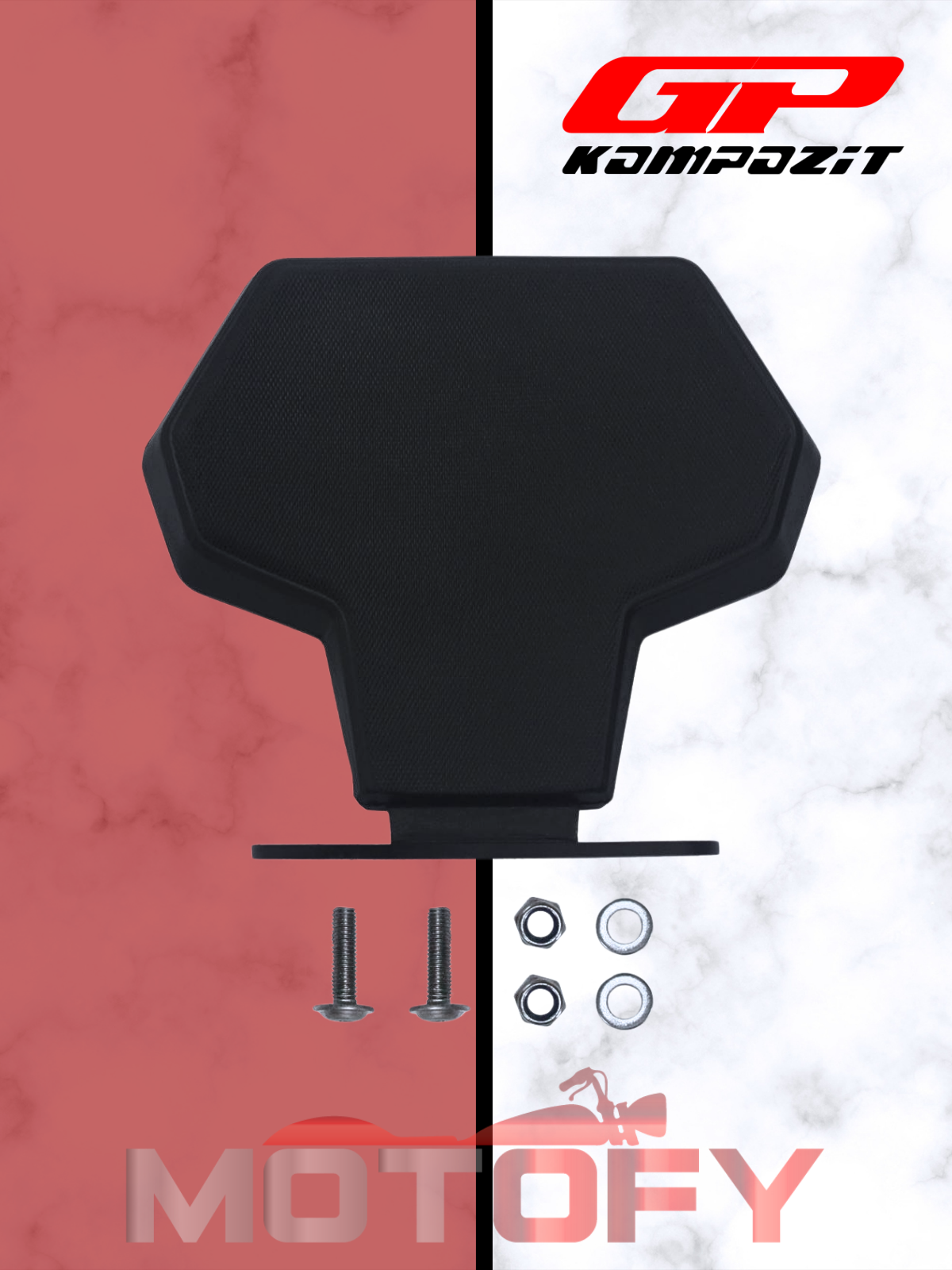 GP Kompozit Yamaha NMAX 125 / 155 2015-2024 Uyumlu Sissy Bar