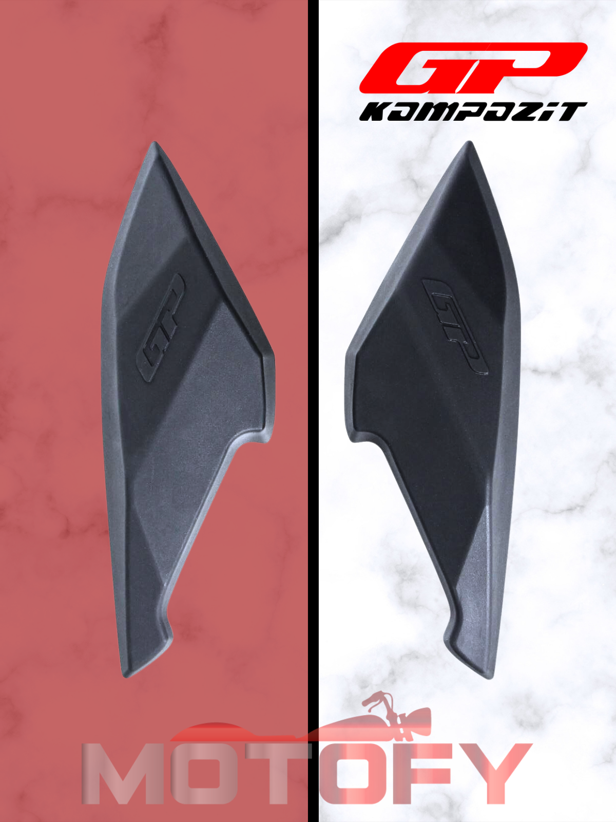 GP Kompozit Yamaha NMAX 125 / 155 2021-2024 Uyumlu Sele Altı Grenaj Koruma Siyah