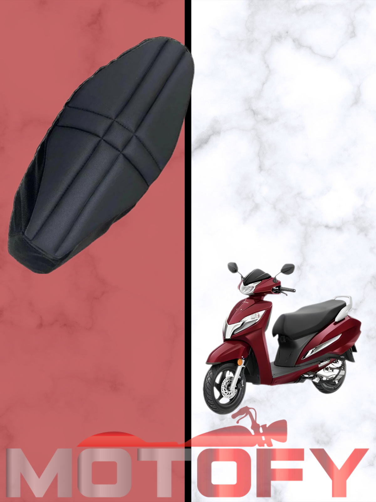 HONDA ACTİVA 125 UYUMLU MOTOSİKLET KONFOR SELE VİSCO SÜNGER