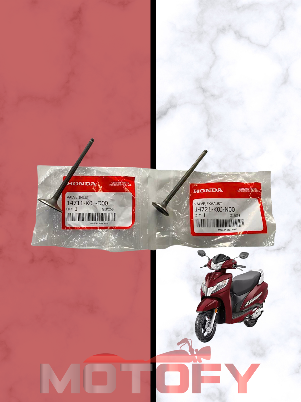 HONDA ACTİVA 2023 SUBAP TAKIMI ORİJİNAL - 14711/14721-K0J-N00