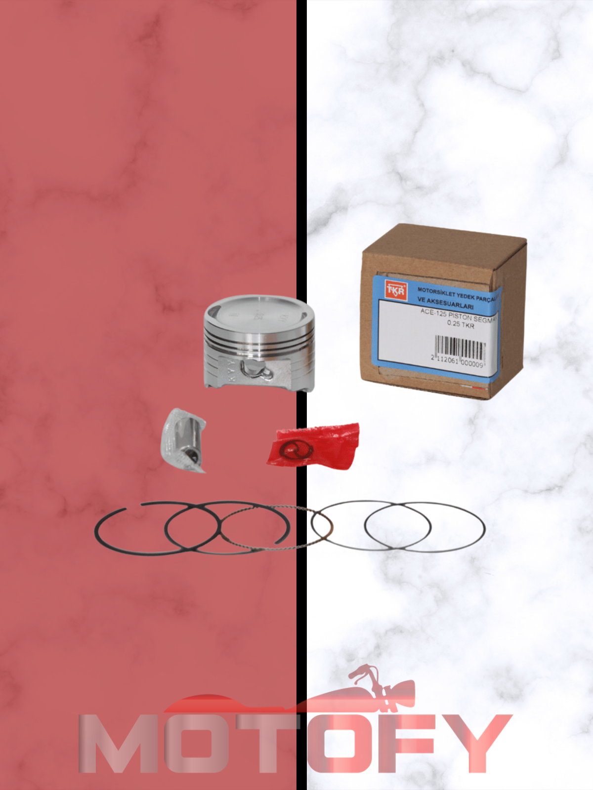 HONDA CB 125 ACE PİSTON SEGMAN STD TKR