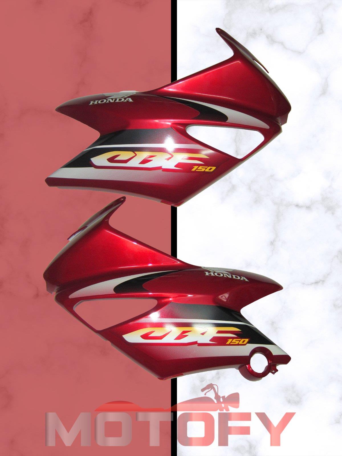 HONDA CBF 150 GRENAJ ÖN SAĞ & SOL TAKIMI KIRMIZI YENİ MODEL OEM