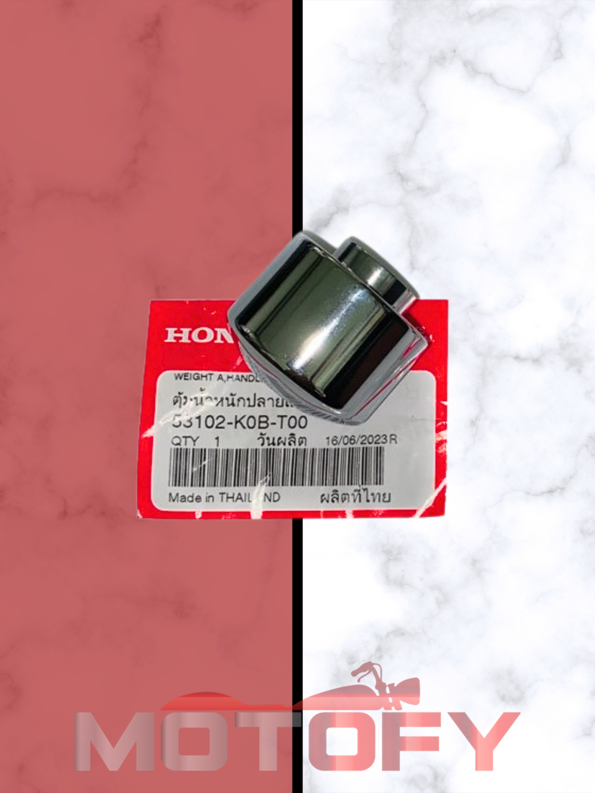 HONDA FORZA 250 GİDON TAPASI  - TOPUZU - AĞIRLIĞI ORİJİNAL - 53102-K0B-T00
