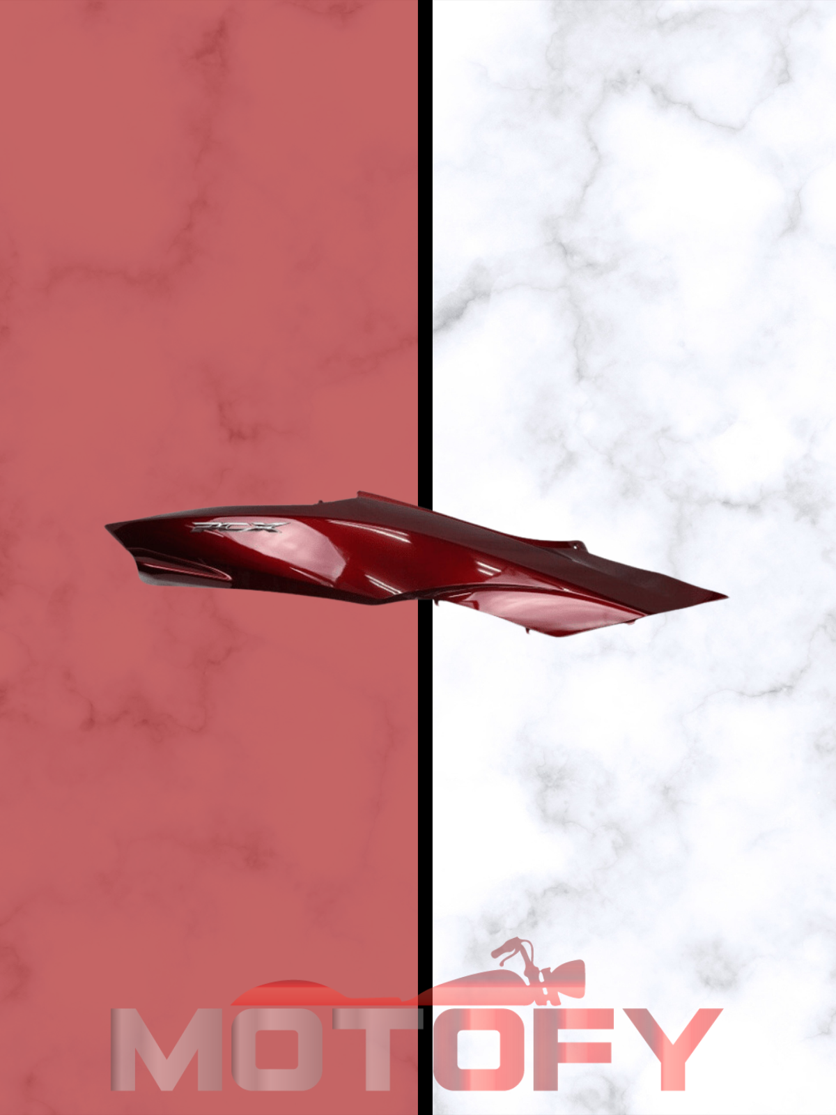 HONDA PCX 125 - 150 2014-2017 YAN KAPAK SELE ALTI GRENAJ SAĞ BORDO ORİJİNAL - 83550-K35-V00 ZB -