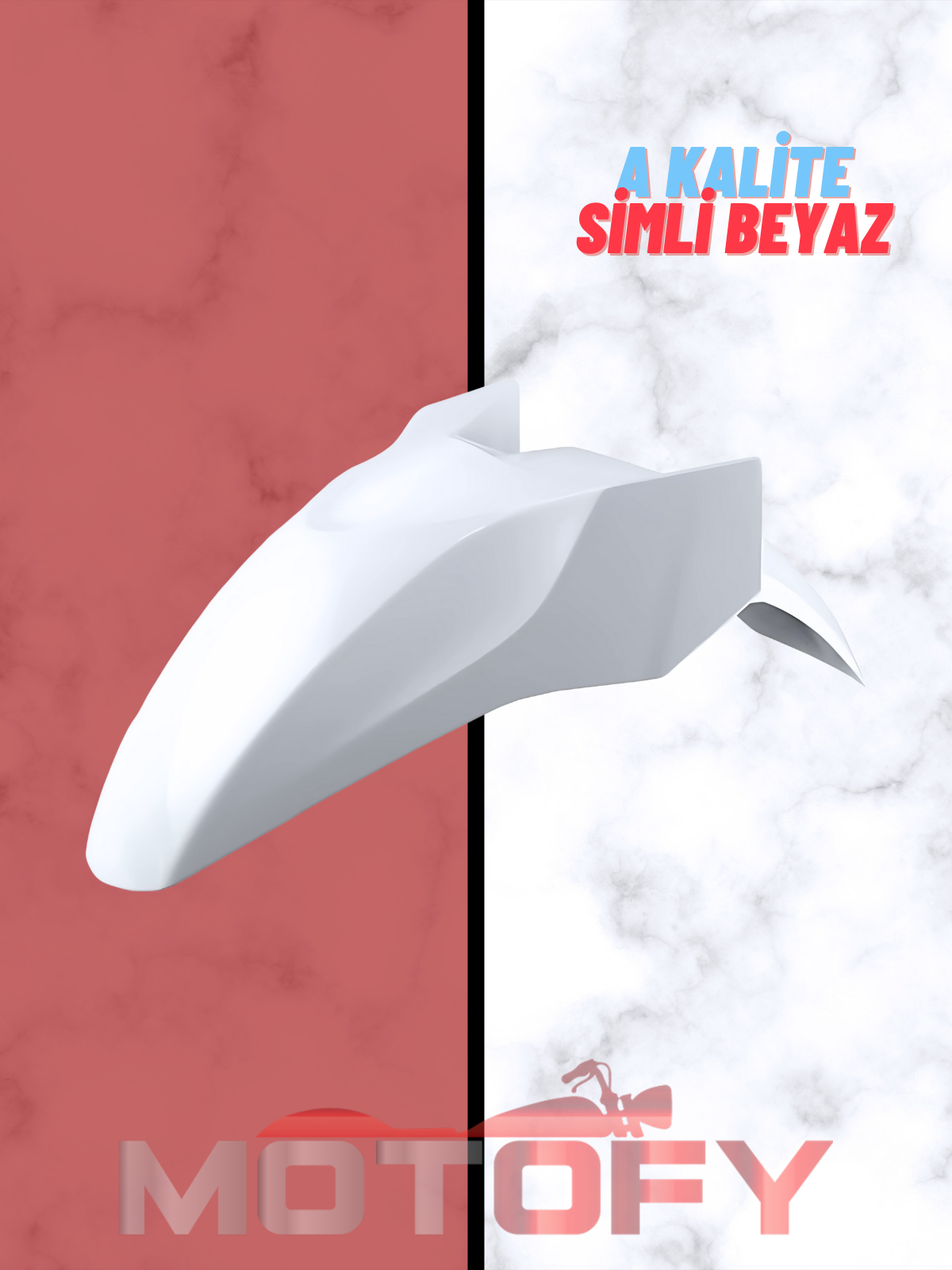 HONDA PCX 125 2021 2024 ÖN ÇAMURLUK BEYAZ A KALİTE