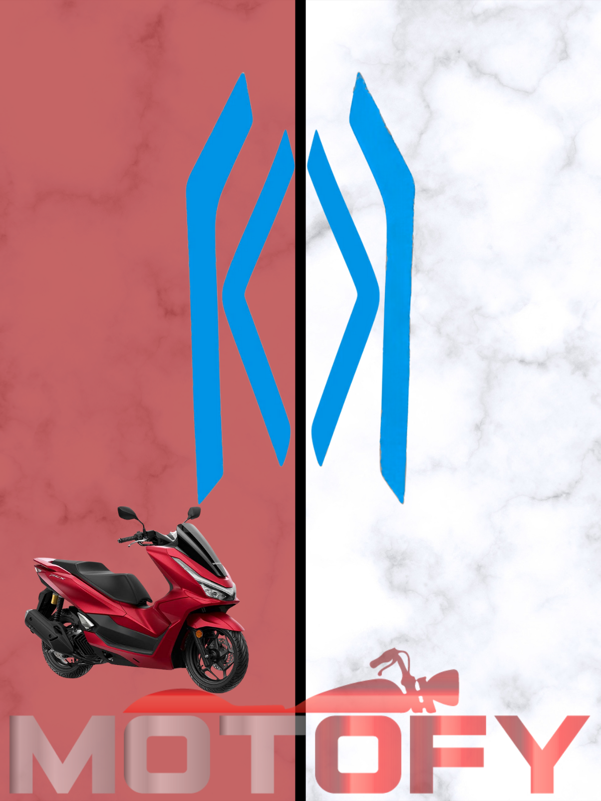 HONDA PCX 125 2025 - 2026 FAR FİLMİ AÇIK MAVİ