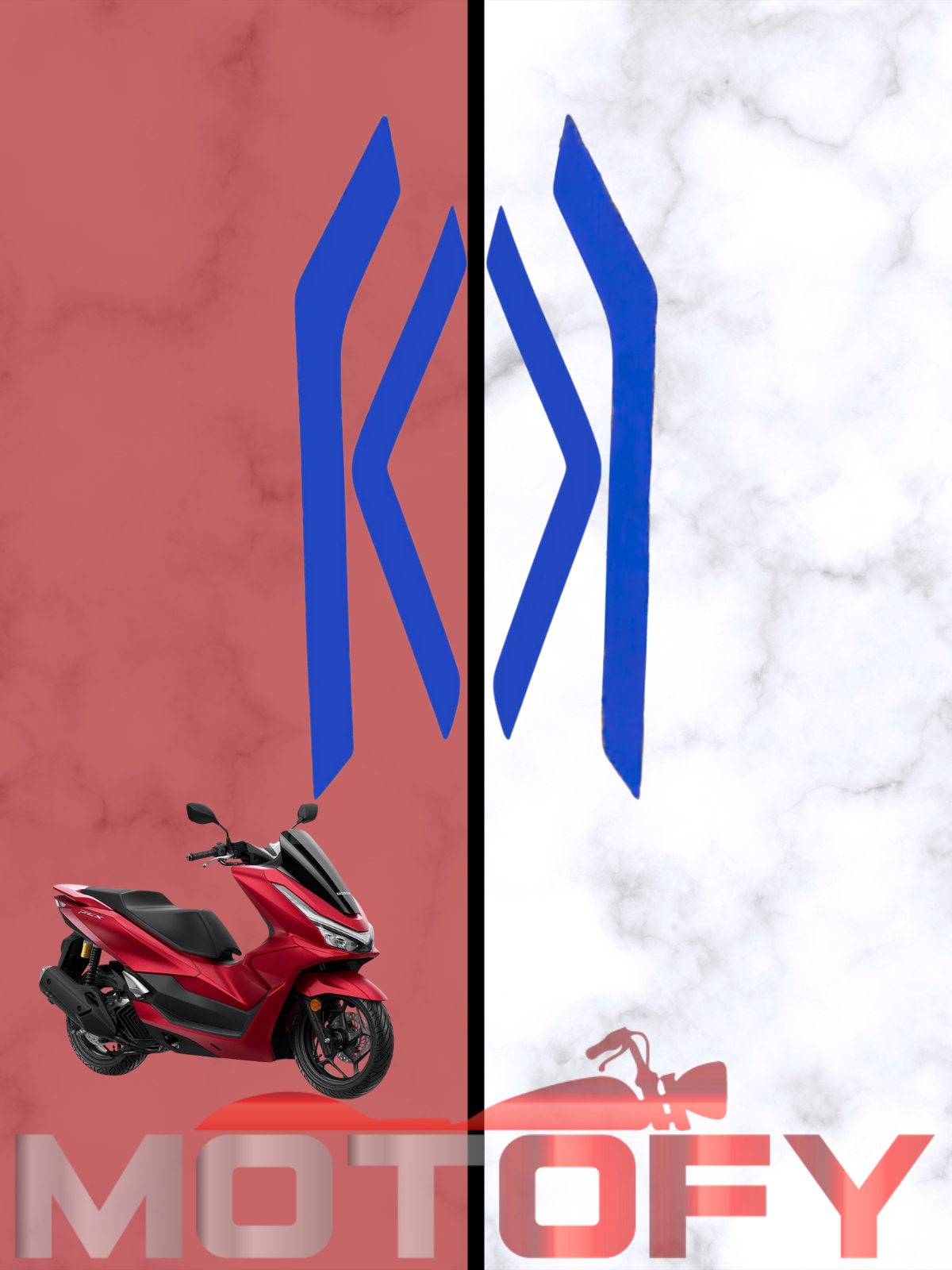 HONDA PCX 125 2025 - 2026 FAR FİLMİ KOYU MAVİ