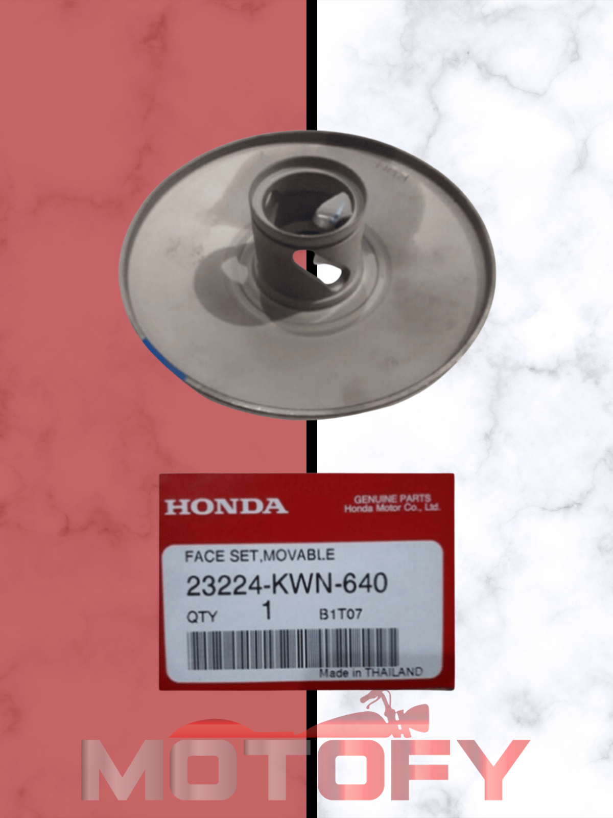 HONDA PCX 125 ARKA DEBRİYAJ VARYATÖR KASNAĞI HAREKETLİ ORİJİNAL - 23224-KWN-640