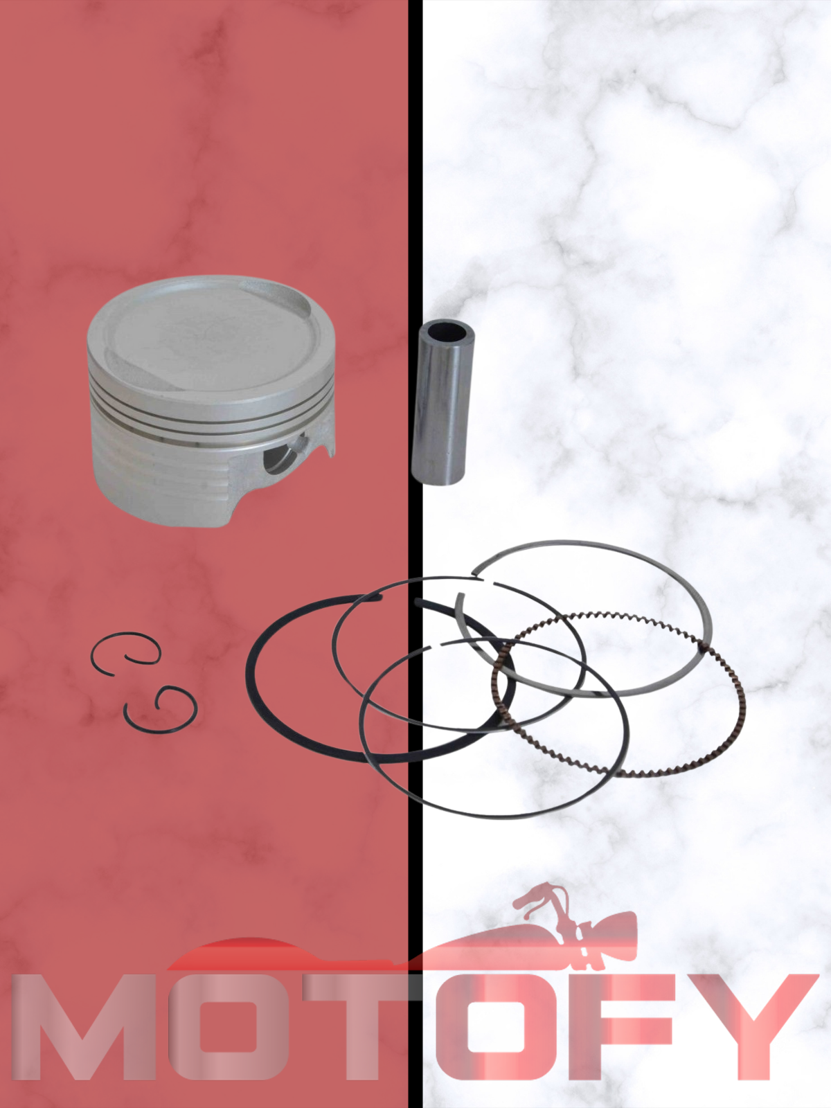 HONDA SPACY ALPHA 110 PİSTON SEGMAN IKYP 0.25