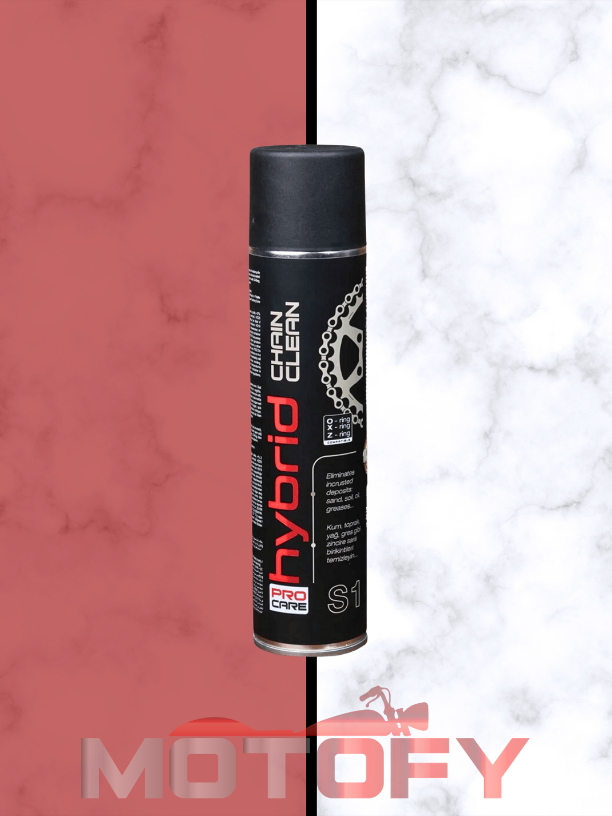 Hybrid Hybrid Zincir Temizleme Spreyi 400Ml S1