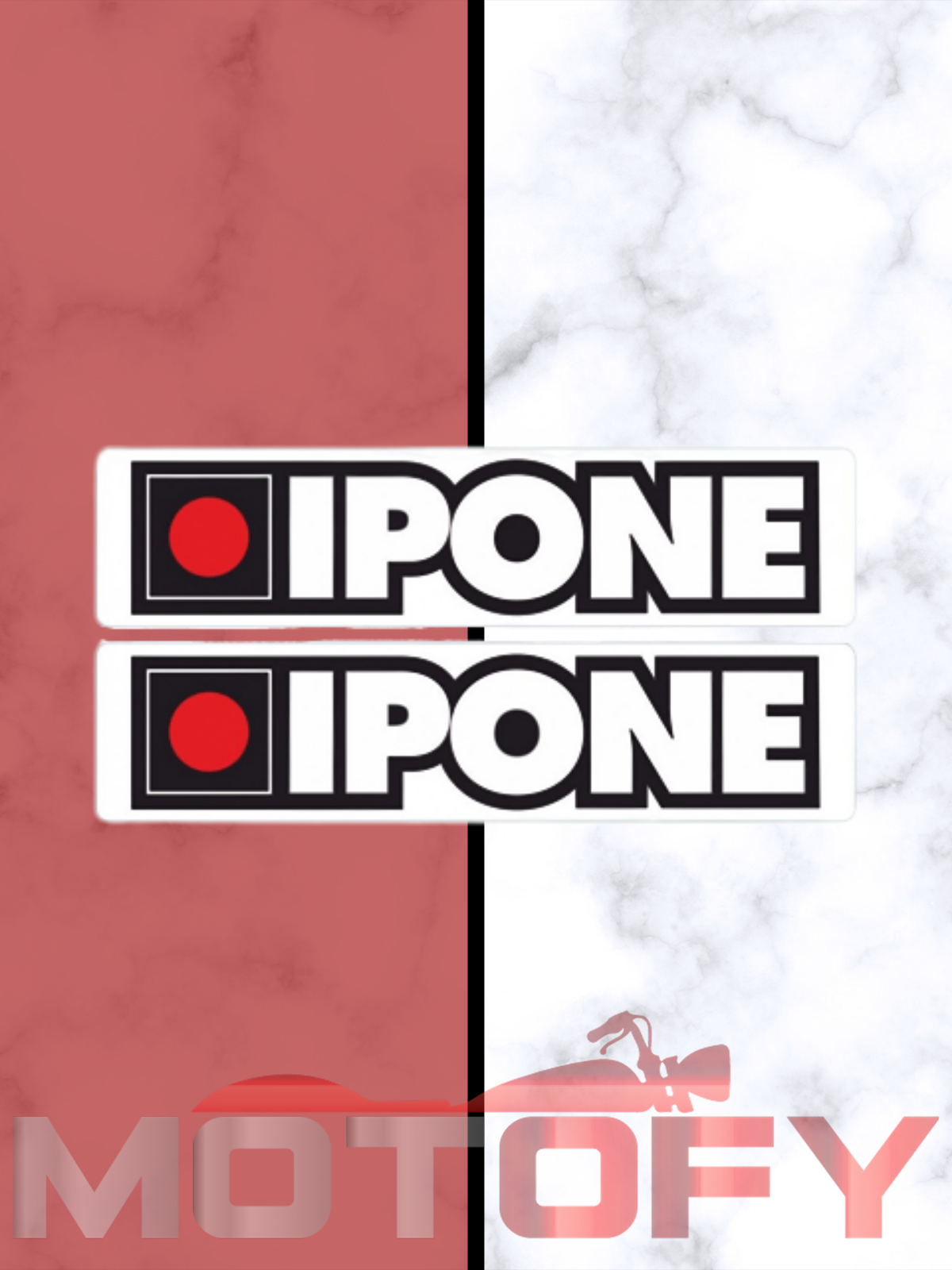 İPONE ETİKET 3.5x15cm 2 ADET BEYAZ