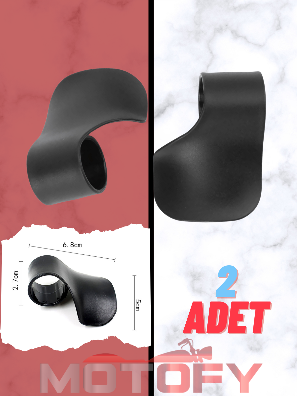 MOTOSİKLET GAZ KOLU SABİTLEYİCİ - HIZ SABİTLEYİCİ (2'Lİ AVANTAJ PAKET)