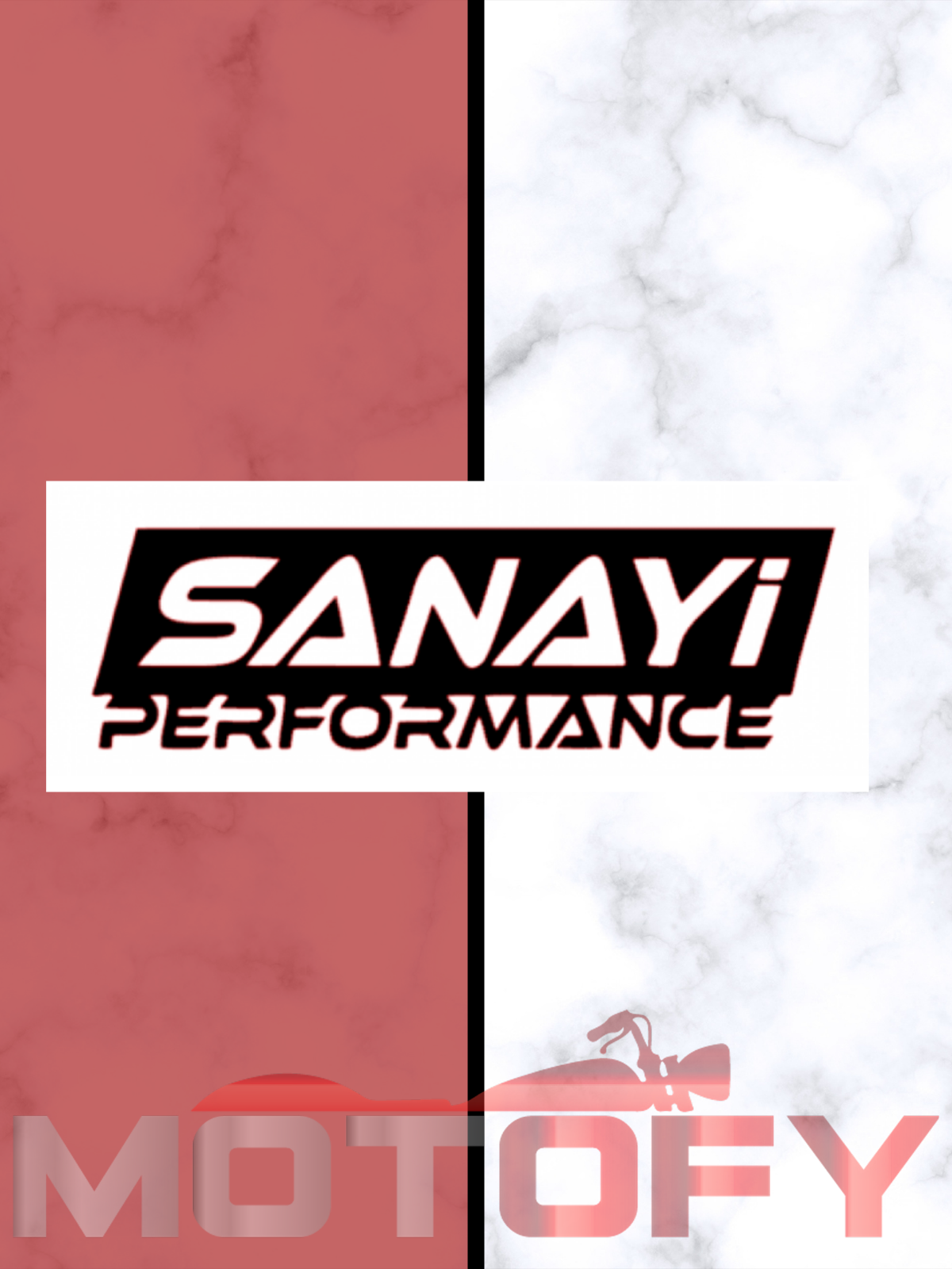 SANAYİ PERFORMANCE SİYAH 20x6cm- ETİKET - STİCKER